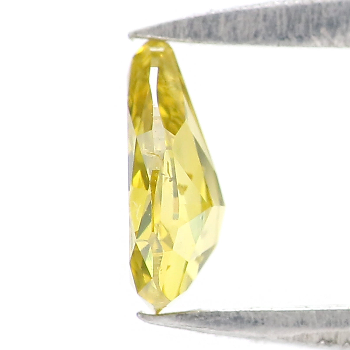 0.40 CT Natural Loose Pear Shape Diamond Yellow Color Pear Cut Diamond 5.85 MM Natural Loose Green Diamond Pear Brilliant Cut Diamond LQ6514