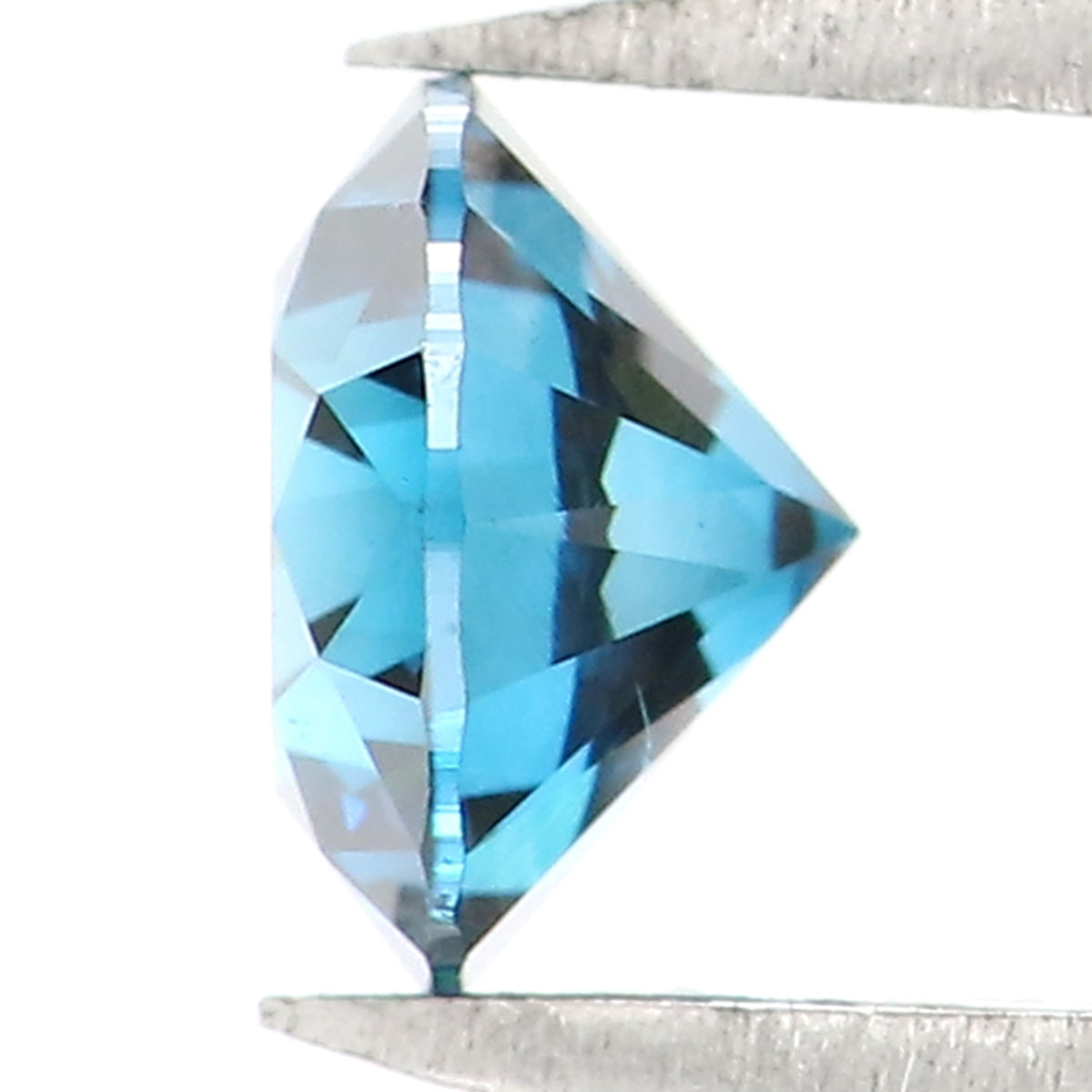 0.43 Ct Natural Loose Round Shape Diamond Blue Color Round Cut Diamond 4.70 MM Natural Loose Blue Diamond Round Brilliant Cut Diamond LQ1834