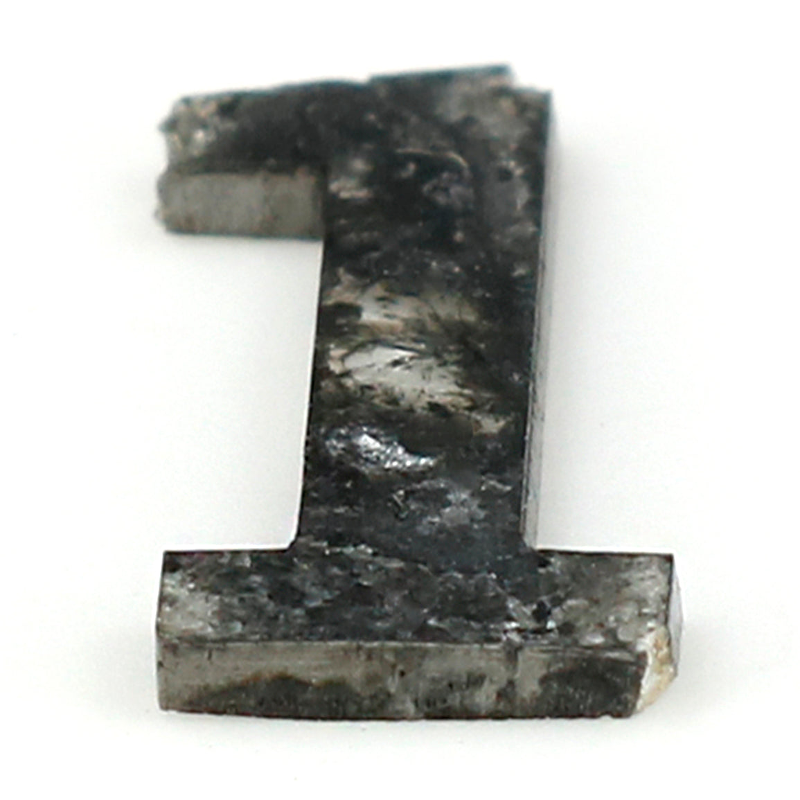 0.66 CT Natural Loose Numeric One Shape Diamond Black Color Antique Diamond 12.00 MM Natural Loose Black Color Numeric One Cut Diamond LQ670