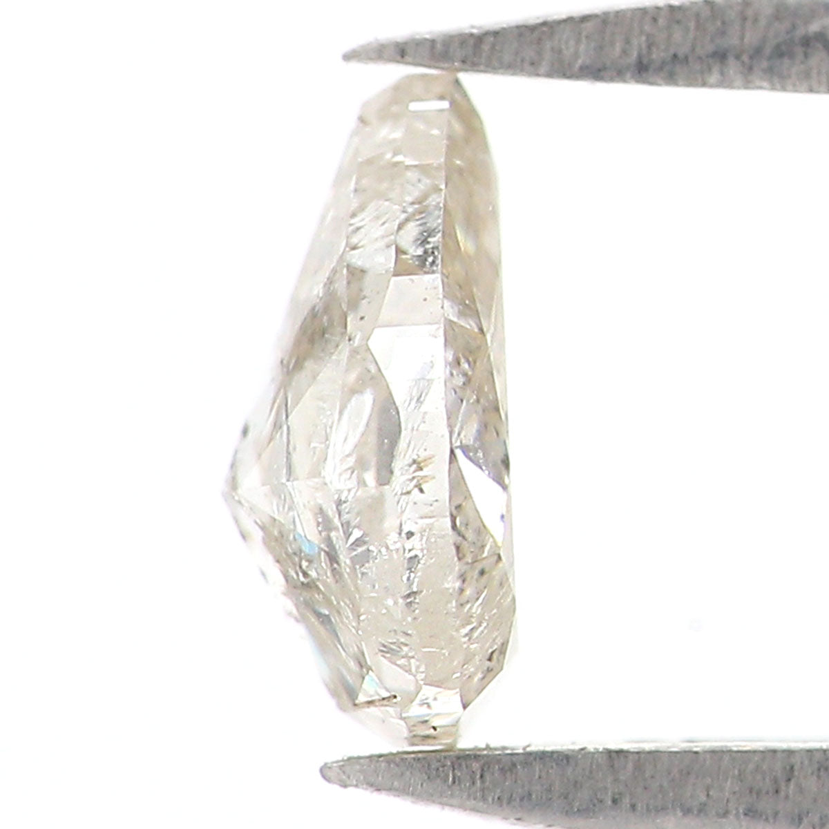 0.43 CT Natural Loose Pear Shape Diamond Grey Color Pear Cut Diamond 5.60 MM Natural Loose Grey Color Pear Brilliant Cut Diamond KQ1009