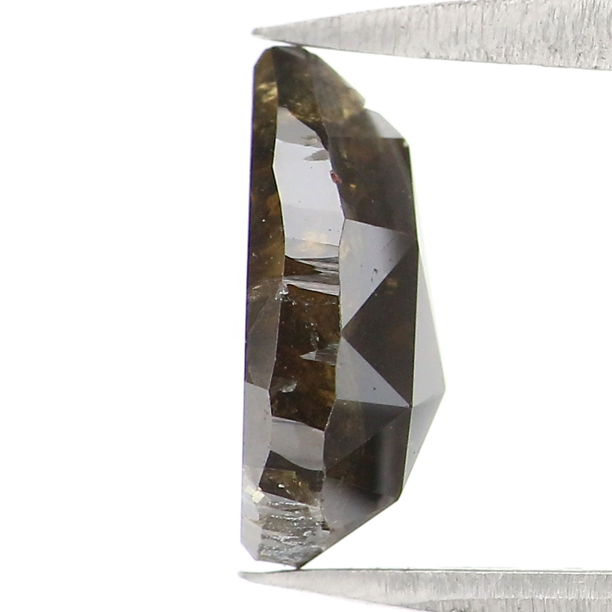 1.57 CT Natural Loose Pear Shape Diamond Deep Brown Color Pear Cut Diamond 9.30 MM Natural Loose Brown Color Pear Rose Cut Diamond LQ7147