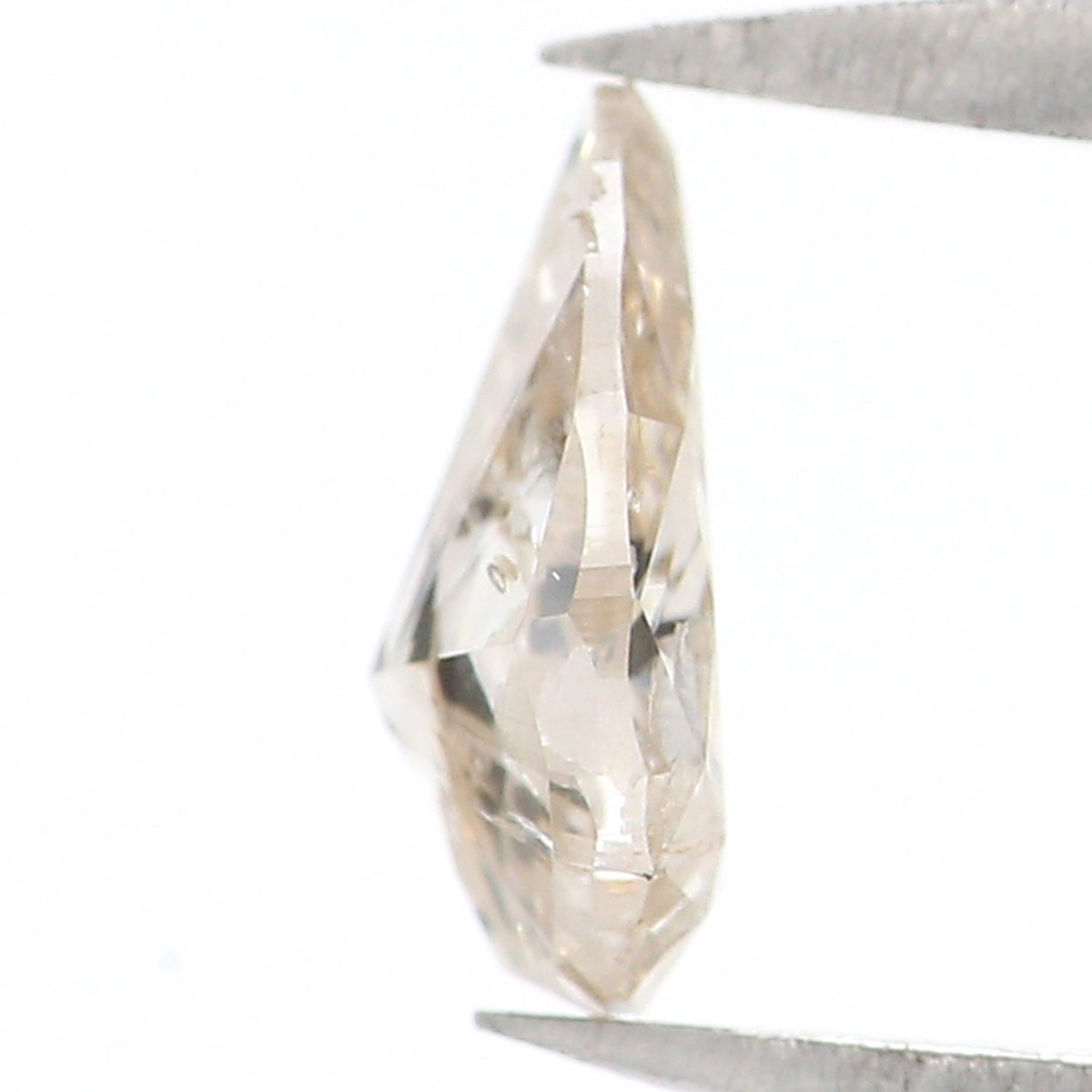 0.57 Ct Natural Loose Pear Shape Diamond Brown Color Pear Cut Diamond 6.95 MM Natural Loose Brown Color Pear Brilliant Cut Diamond LQ1580