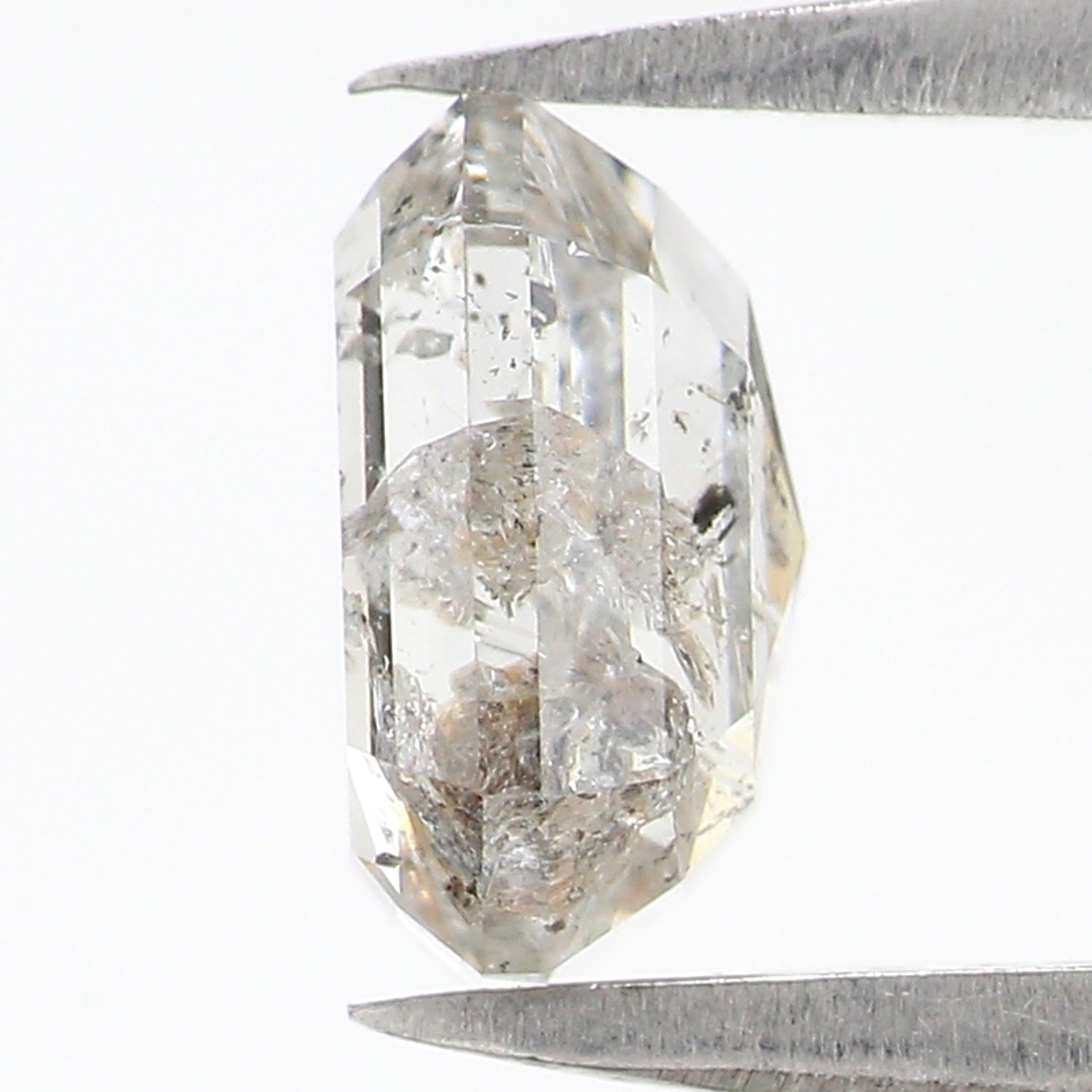 1.57 CT Natural Loose Emerald Shape Diamond White - G Color Emerald Cut Diamond 7.30 MM Natural Loose Emerald Shape Rose Cut Diamond QL2584