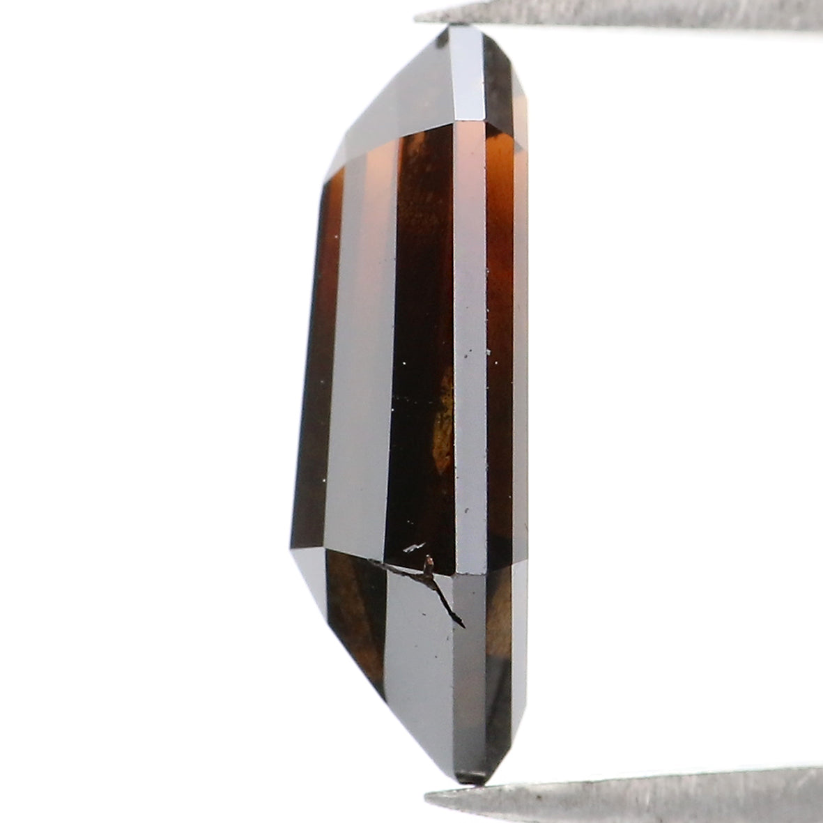 1.84 CT Natural Loose Shield Shape Diamond Brown Color Shield Shape Diamond 11.55 MM Natural Loose Diamond Shield Rose Cut Diamond QL1872