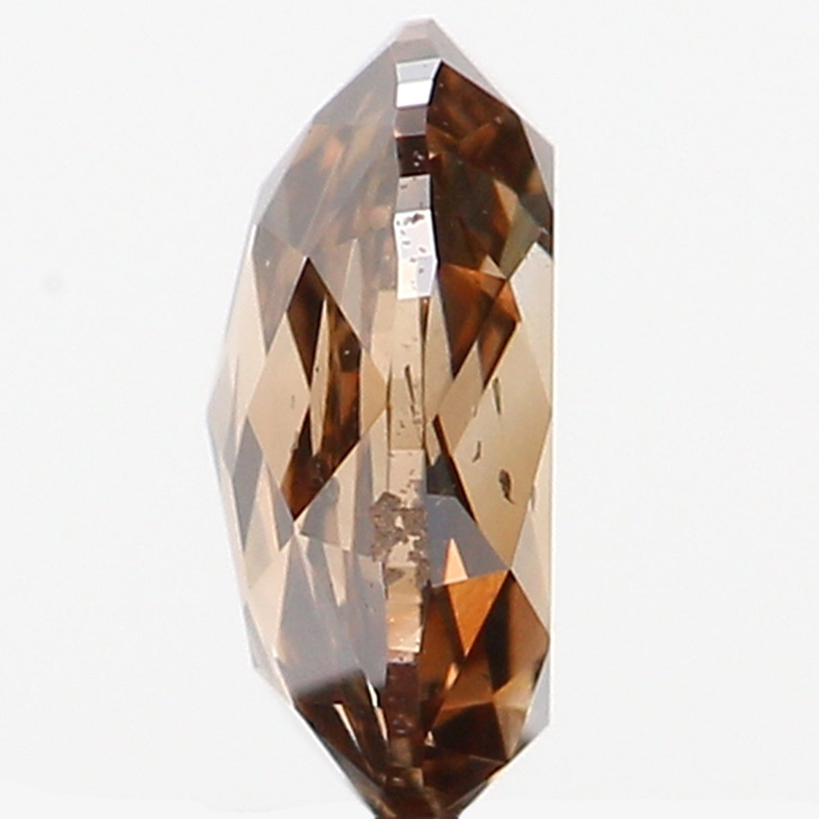 0.25 CT Natural Loose Oval Shape Diamond Brown Color Oval Cut Diamond 4.55 MM Natural Loose Brown Color Diamond Oval Rose Cut Diamond LQ487