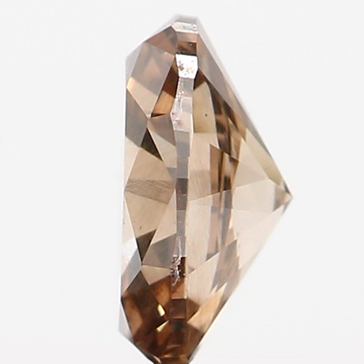 0.25 CT Natural Loose Oval Shape Diamond Brown Color Oval Cut Diamond 4.60 MM Natural Loose Brown Color Oval Brilliant Cut Diamond LQ488