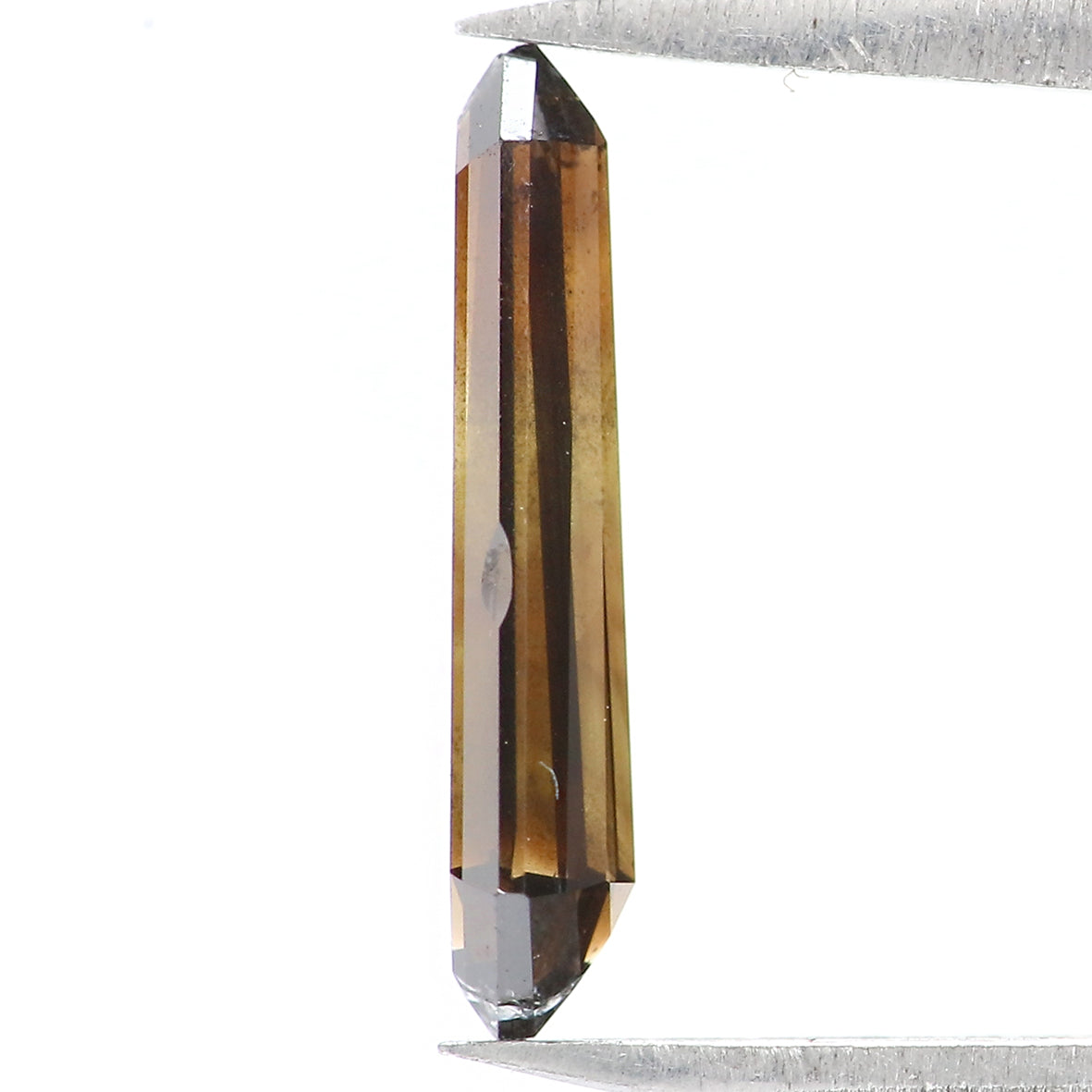 Natural Loose Shield Brown Color Diamond 0.64 CT 10.75 MM Shield Shape Rose Cut Diamond KDL1778