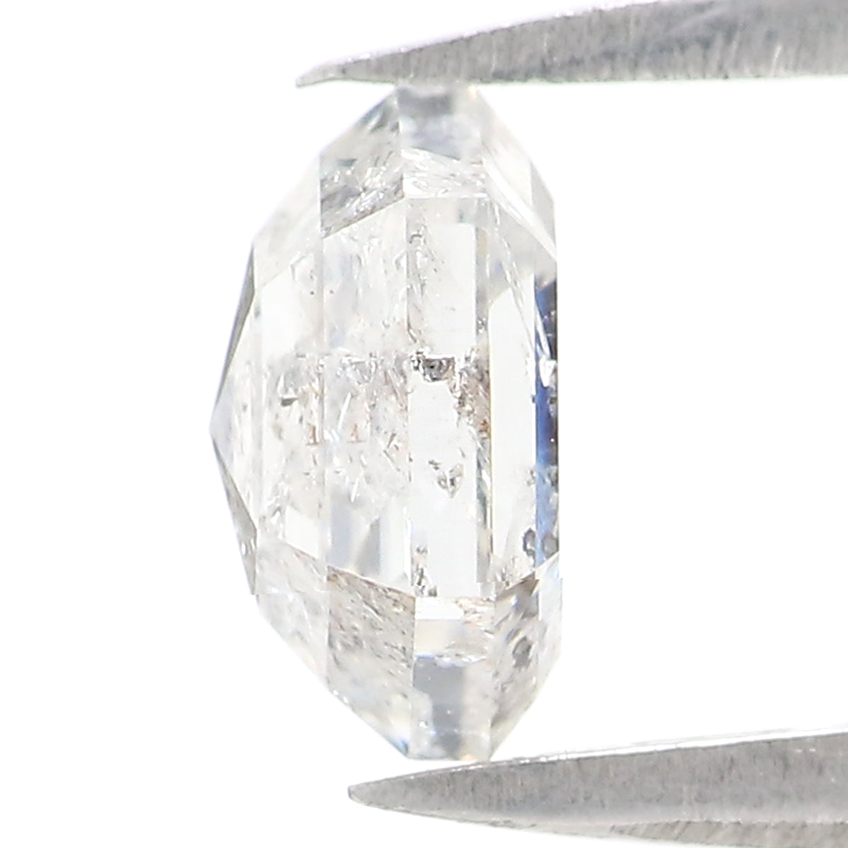 Natural Loose Hexagon Diamond White - G Color 1.08 CT 6.67 MM Hexagon Shape Rose Cut Diamond KDL2576