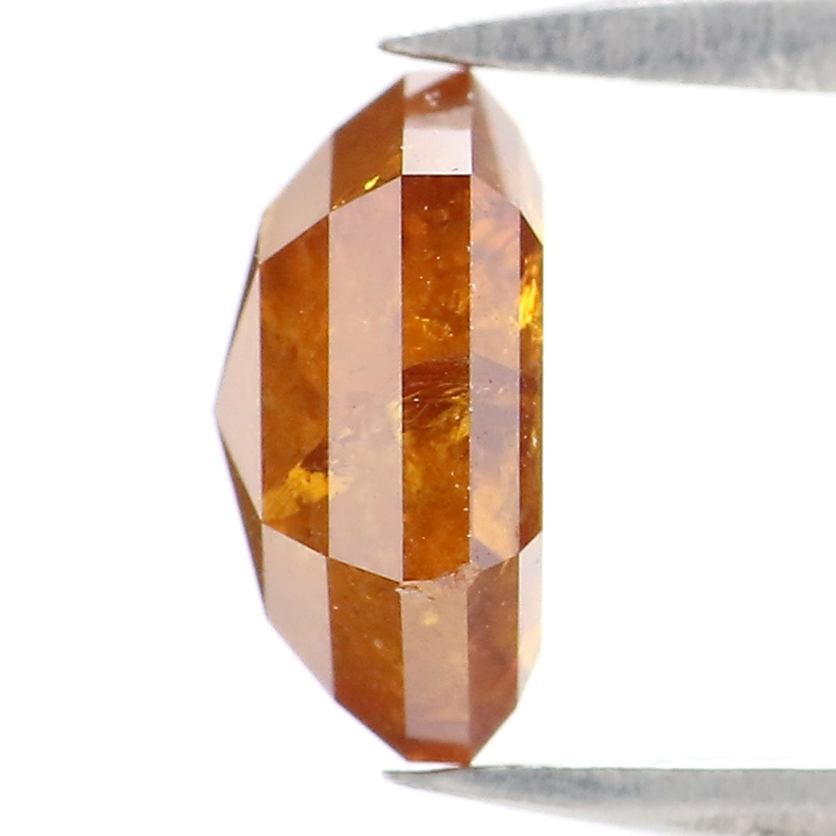 1.36 CT Natural Loose Hexagon Shape Diamond Yellow Color Hexagon Cut Diamond 7.45 MM Natural Loose Brown Hexagon Rose Cut Diamond LQ2502