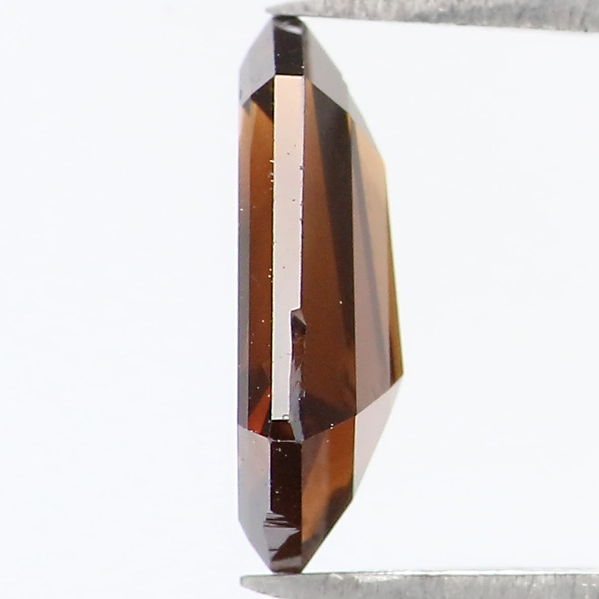 0.61 CT Natural Loose Shield Shape Diamond Brown Color Shield Cut Diamond 7.50 MM Natural Loose Brown Diamond Shield Rose Cut Diamond QL1755