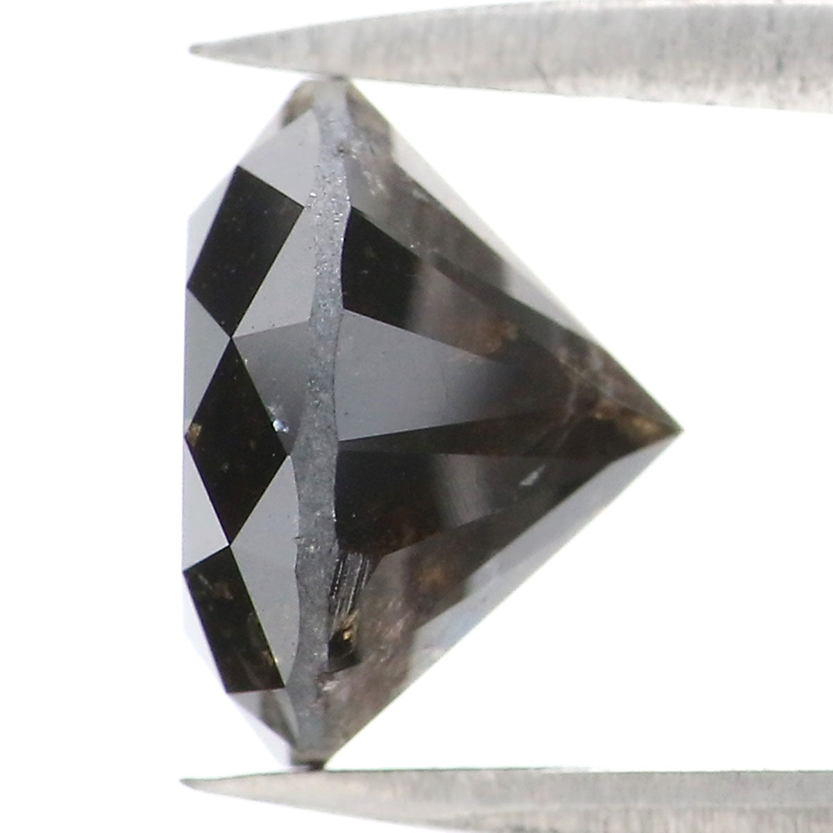2.77 CT Natural Loose Round Shape Diamond Black Color Round Cut Diamond 8.50 MM Natural Black Diamond Round Brilliant Cut Diamond LQ8491