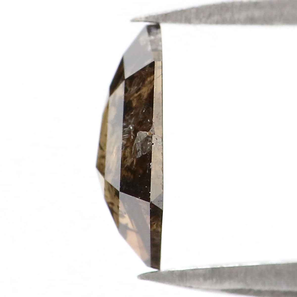 0.73 CT Natural Loose Shield Shape Diamond Brown Color Shield Cut Diamond 7.80 MM Natural Brown Color Diamond Shield Rose Cut Diamond LQ7440