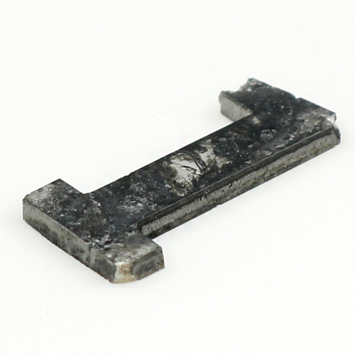 0.66 CT Natural Loose Numeric One Shape Diamond Black Color Antique Diamond 12.00 MM Natural Loose Black Color Numeric One Cut Diamond LQ670