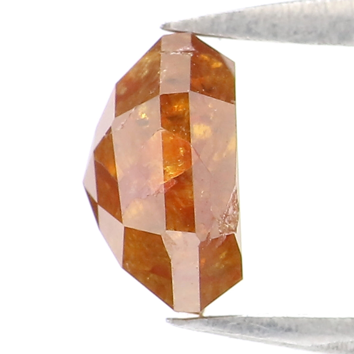 0.94 CT Natural Loose Emerald Shape Diamond Brown Color Emerald Diamond 5.85 MM Natural Loose Brown Emerald Shape Rose Cut Diamond LQ9192
