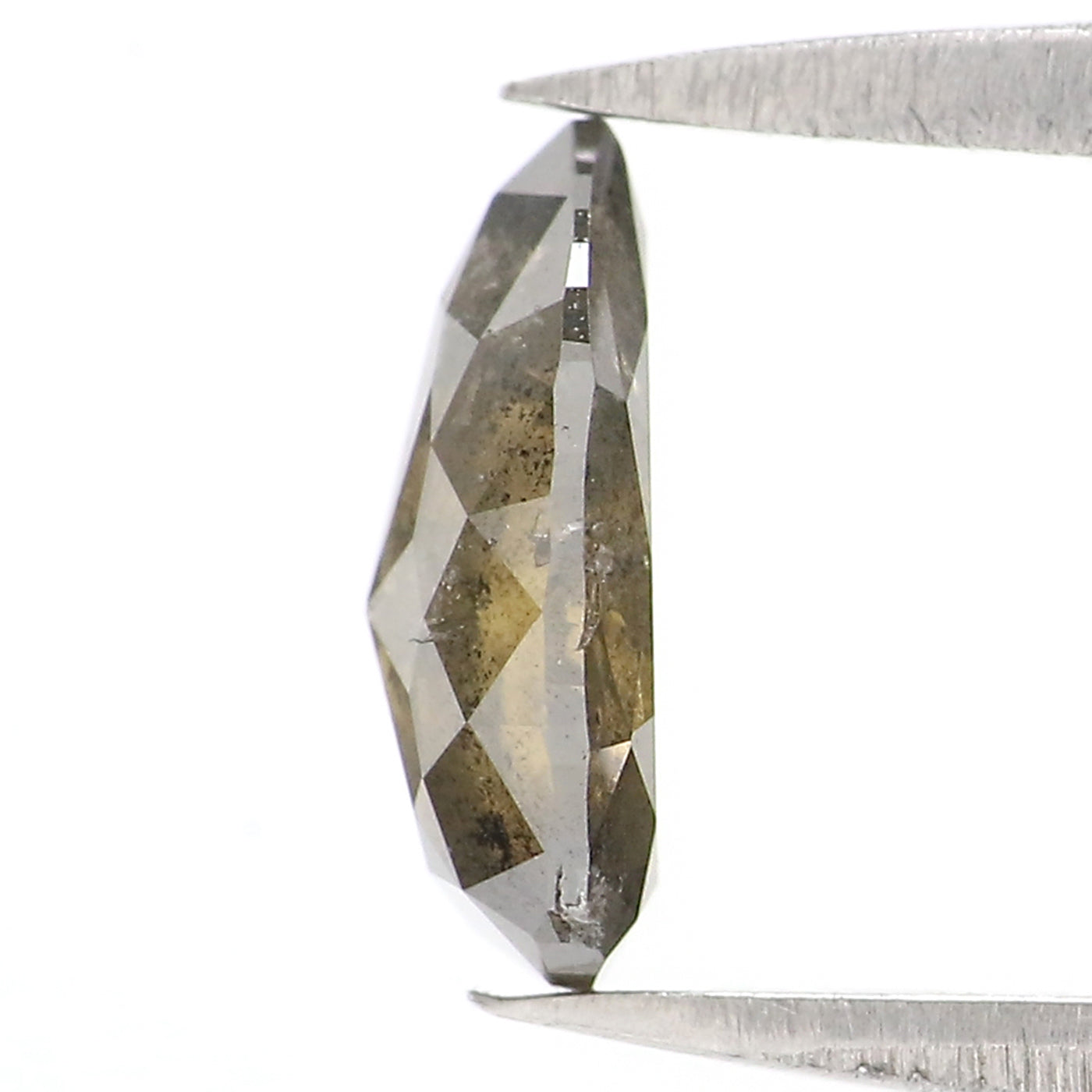 1.16 CT Natural Loose Pear Diamond Green Color Pear Diamond 8.70 MM Natural Loose Diamond Pear Rose Cut Diamond Pear Shape Diamond QK2608