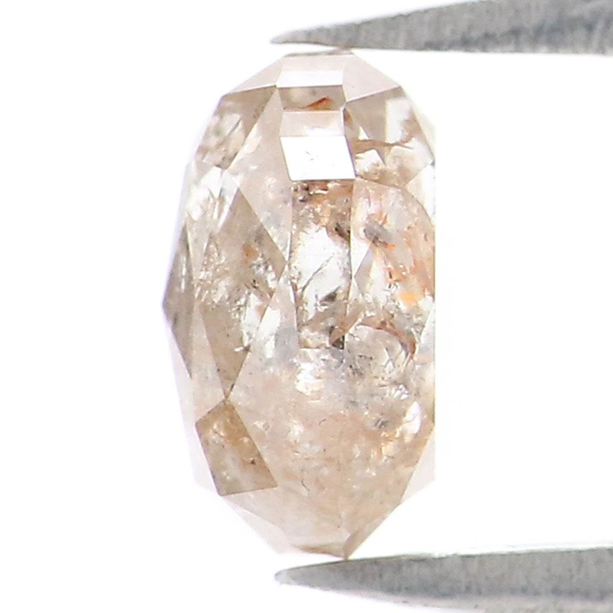 1.21 Ct Natural Loose Oval Shape Diamond Light Brown Color Oval Cut Diamond 6.50 MM Natural Loose Brown Diamond Oval Rose Cut Diamond LQ2506