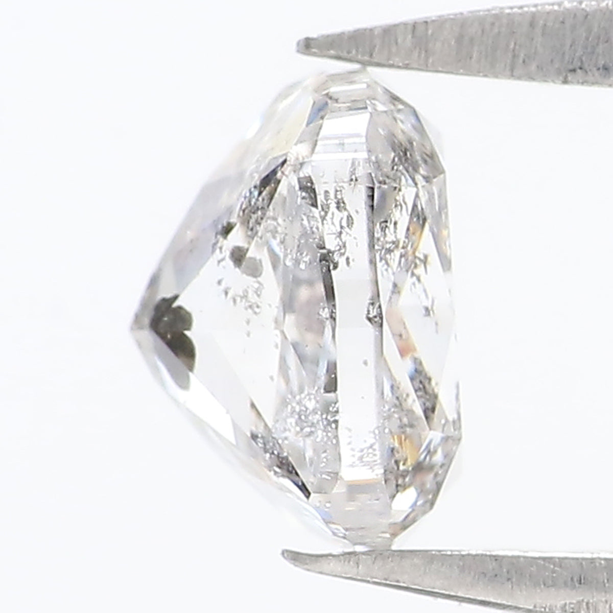 Natural Loose Cushion Diamond White - F Color 1.02 CT 5.78 MM Cushion Shape Rose Cut Diamond L2663