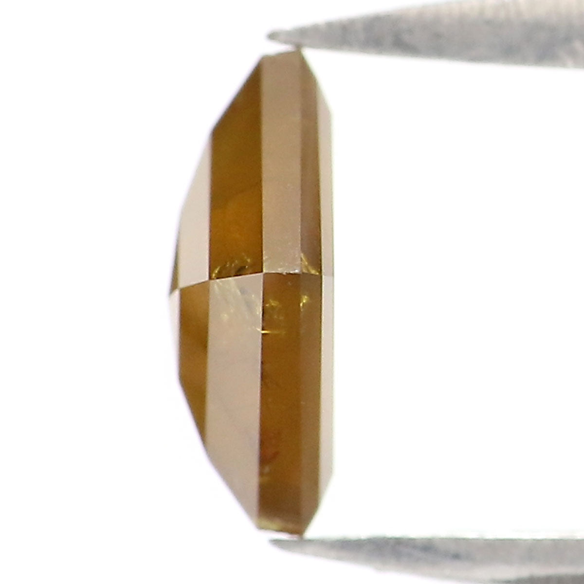 0.57 Ct Natural Loose Kite Shape Diamond Yellow Color Kite Diamond 6.70 MM Natural Loose Yellow Color Diamond Kite Rose Cut Diamond LQ9634