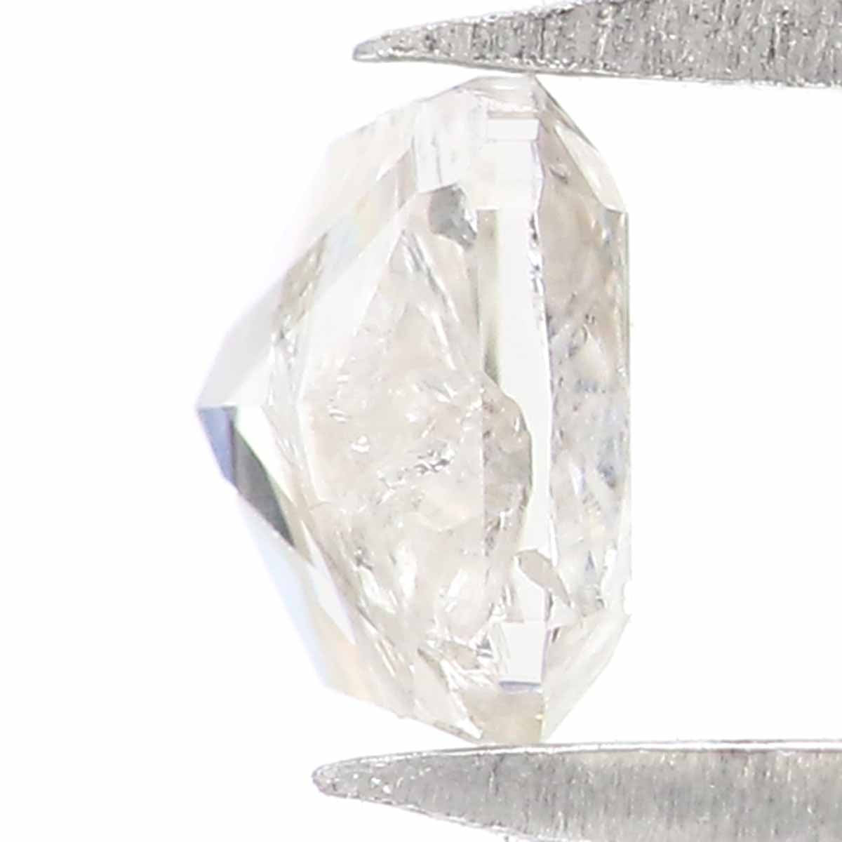 0.36 CT Natural Loose Cushion Shape Diamond Grey Color Cushion Cut Diamond 3.90 MM Natural Yellow Color Cushion Brilliant Cut Diamond KQ1811