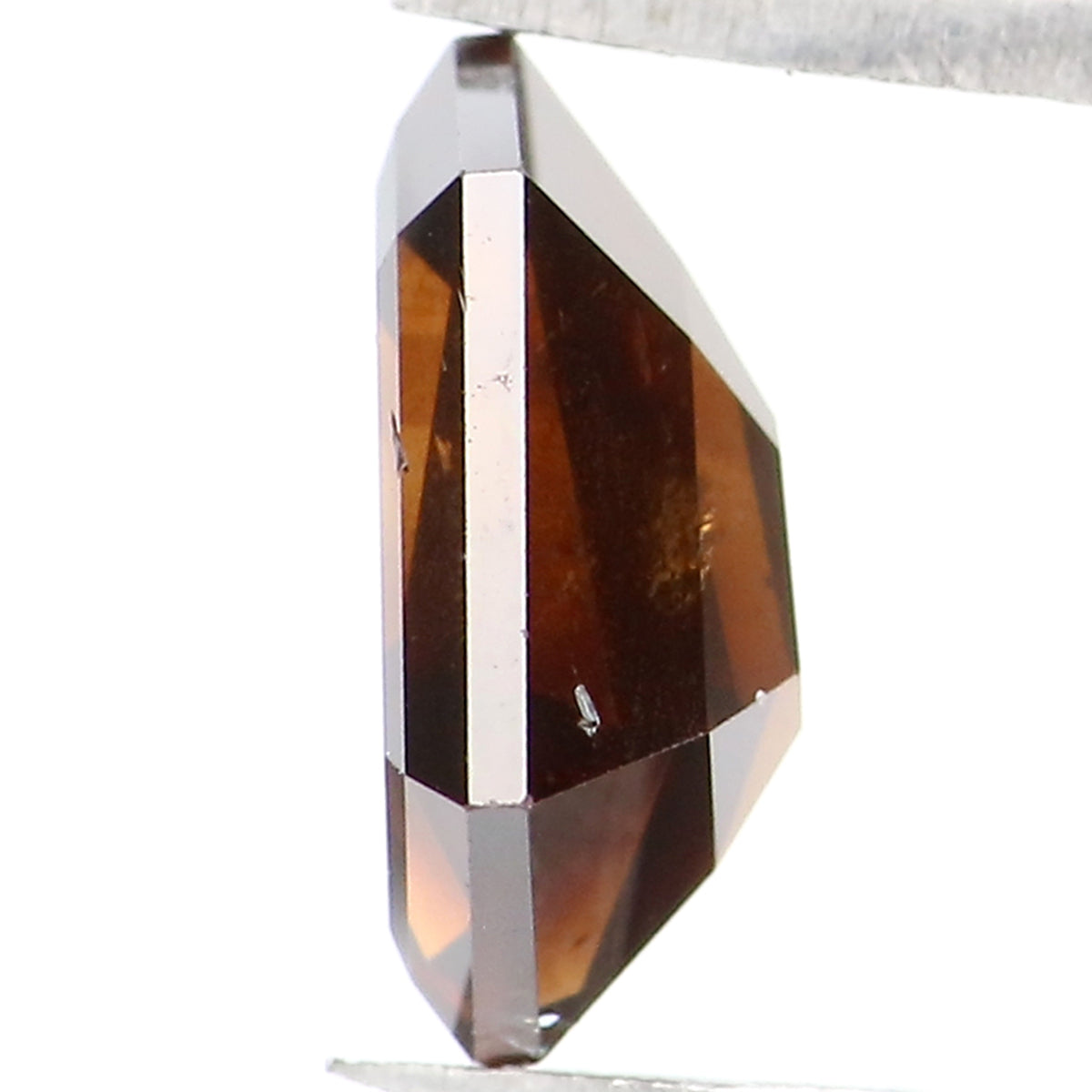 1.29 CT Natural Loose Shield Shape Diamond Brown Color Shield Cut Diamond 8.25 MM Natural Loose Brown Diamond Shield Rose Cut Diamond QL1796