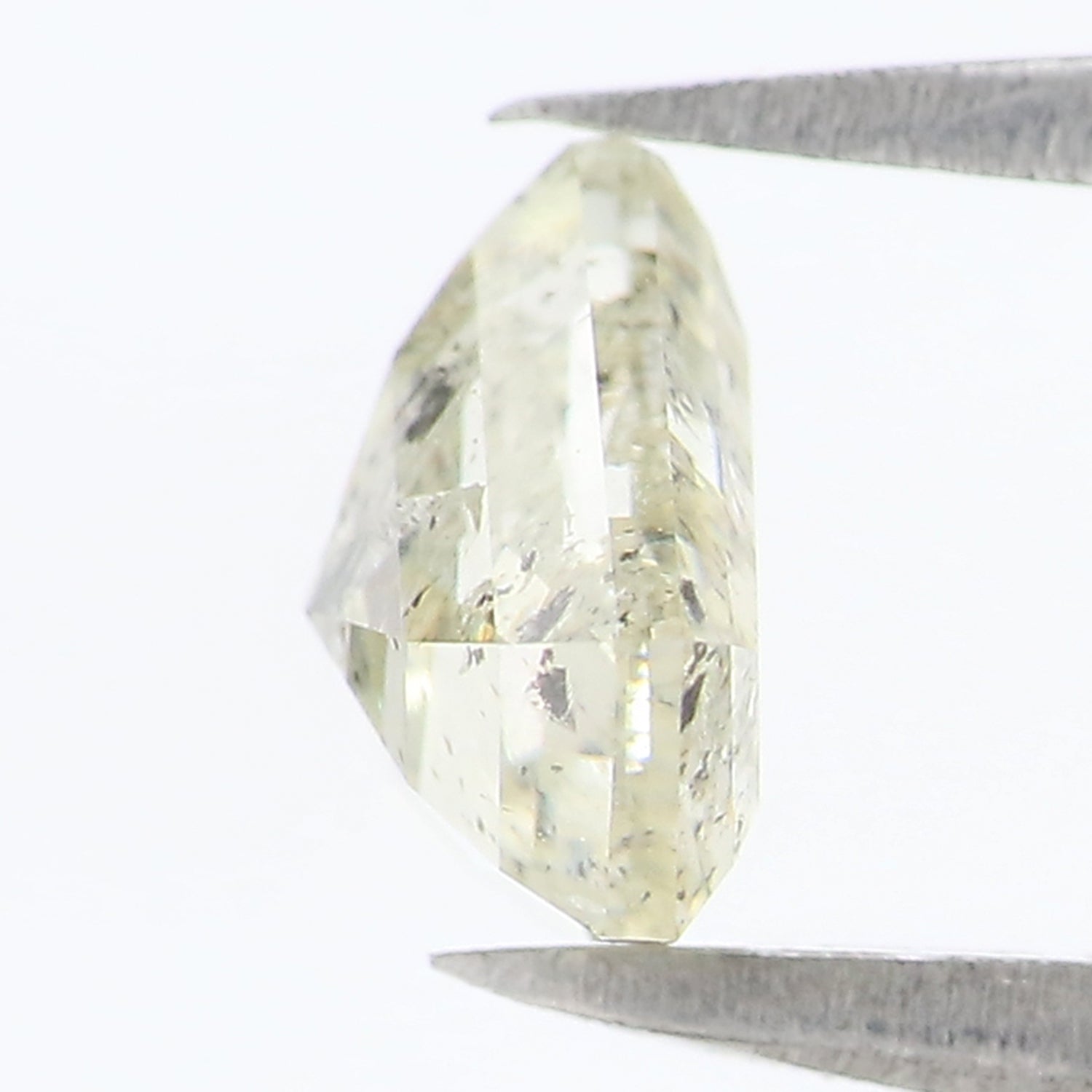 1.21 Ct Natural Loose Shield Shape Diamond White -J Color Shield Cut Diamond 6.25 MM Natural White -J Diamond Shield Rose Cut Diamond LQ2575