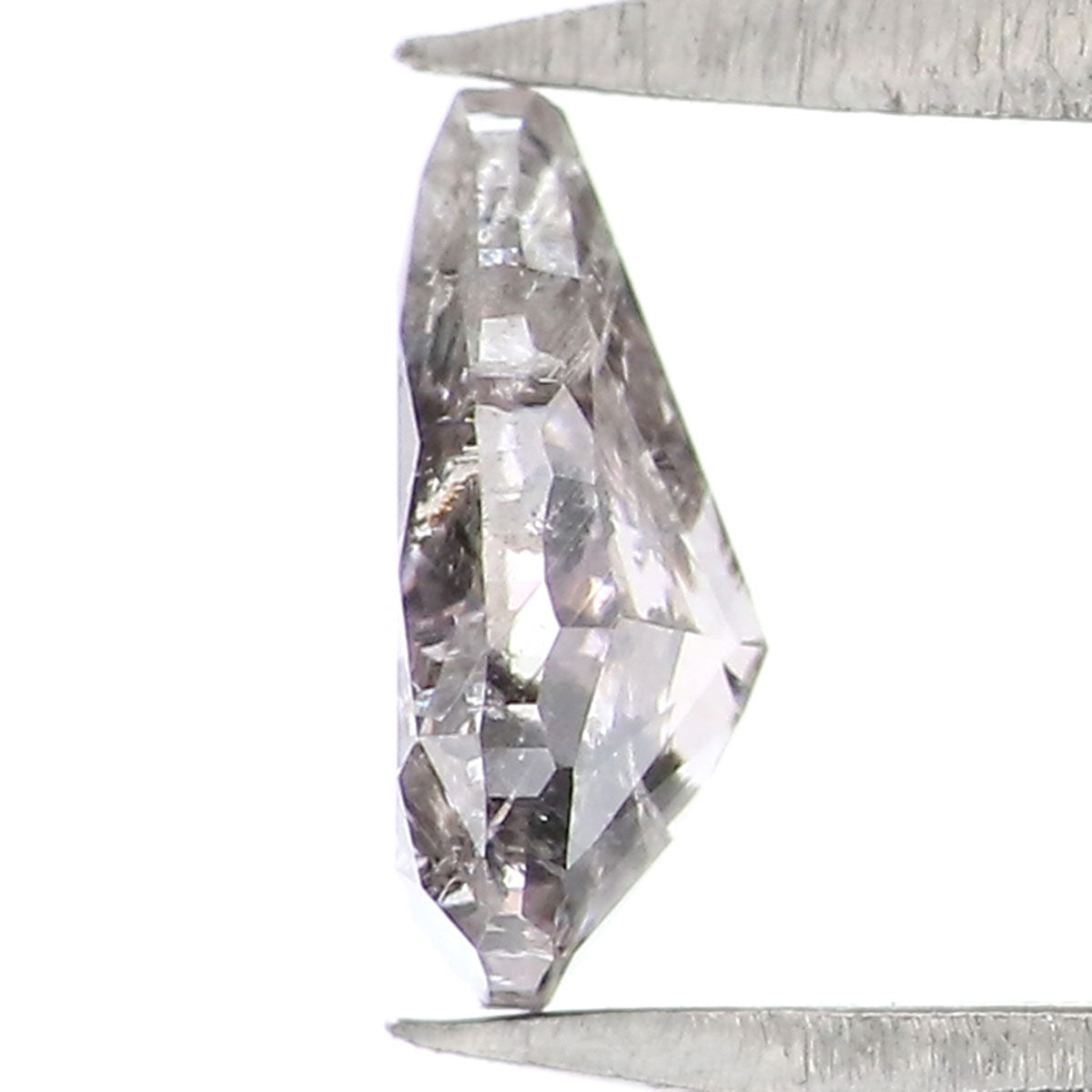 0.39 CT Natural Loose Pear Shape Diamond Salt And Pepper Pear Cut Diamond 5.90 MM Natural Loose Grey Color Pear Brilliant Cut Diamond KQ861