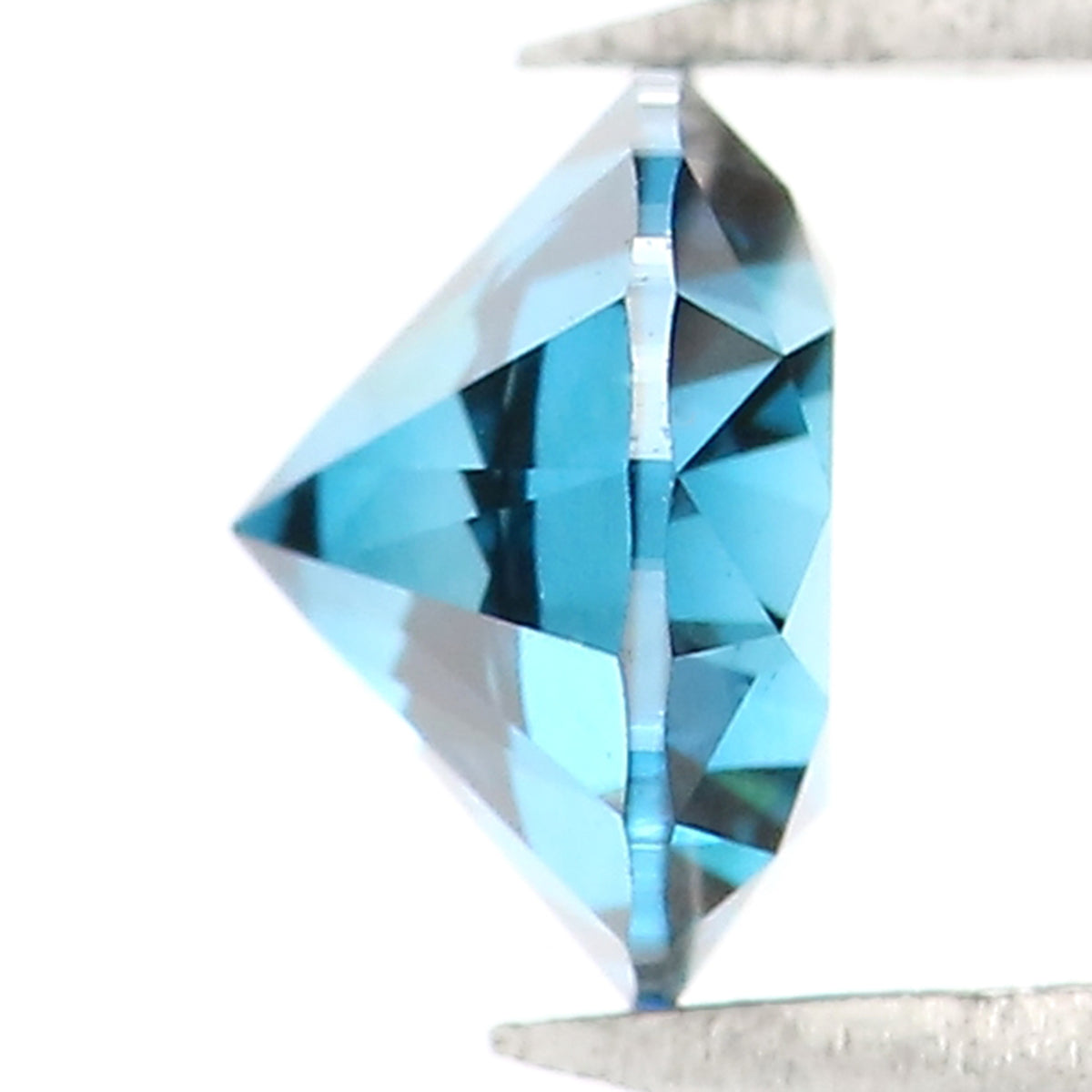 0.43 Ct Natural Loose Round Shape Diamond Blue Color Round Cut Diamond 4.70 MM Natural Loose Blue Diamond Round Brilliant Cut Diamond LQ1834