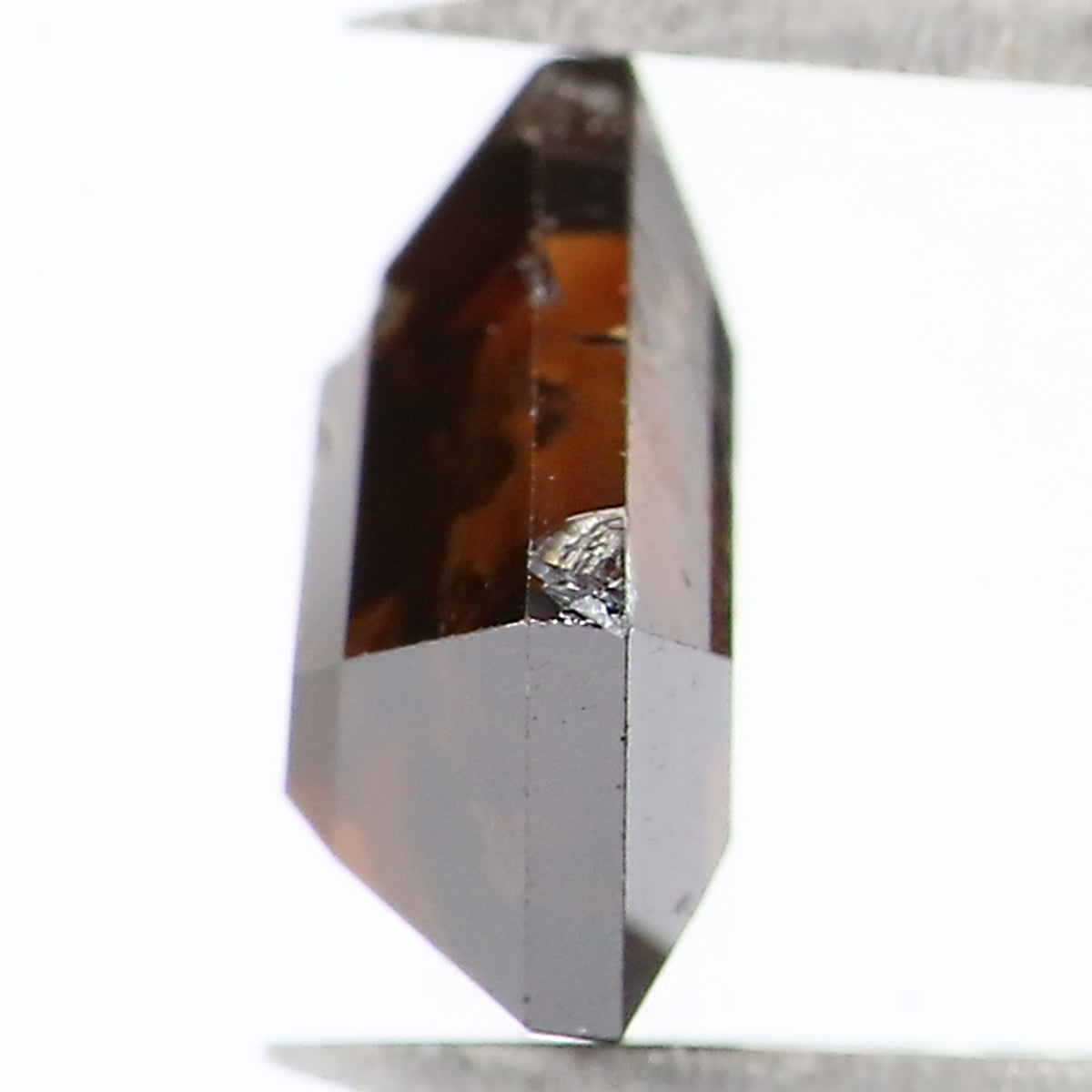 1.49 CT Natural Loose Shield Shape Diamond Brown Color Shield Cut Diamond 7.40 MM Natural Loose Brown Color Shield Rose Cut Diamond LQ1661