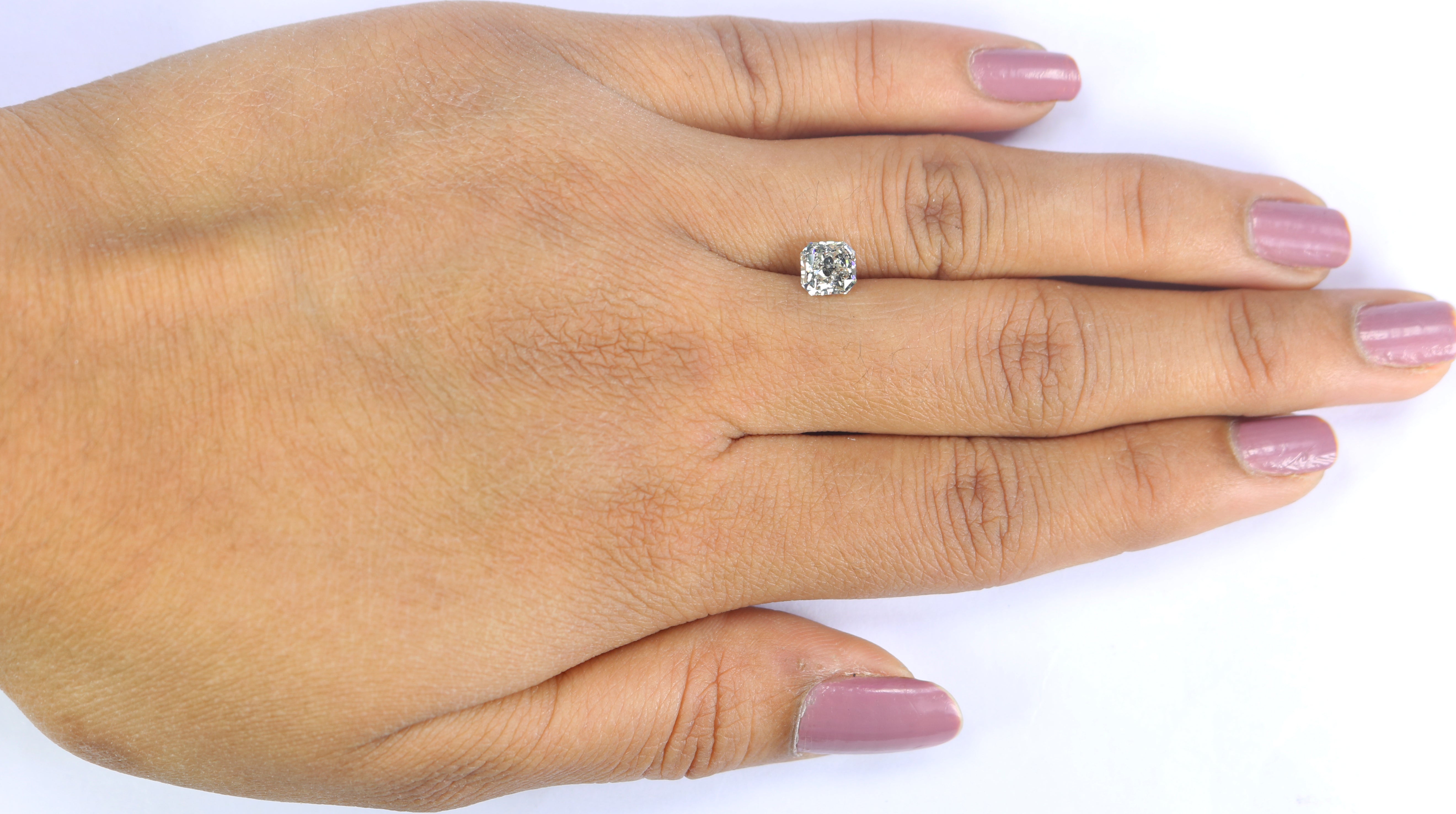 1.03 CT Natural Loose Radiant Shape Diamond White - G Color Radiant Cut Diamond 5.60 MM Natural Loose Radiant Brilliant Cut Diamond QL2644