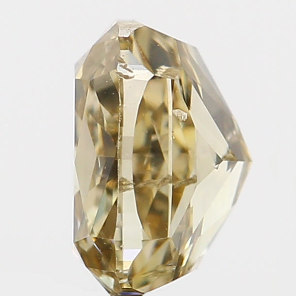 0.62 Ct Natural Loose Diamond, Cushion Diamond, Brown Diamond, Green Diamond, Antique Diamond, Rustic Diamond, Real Diamond L5728