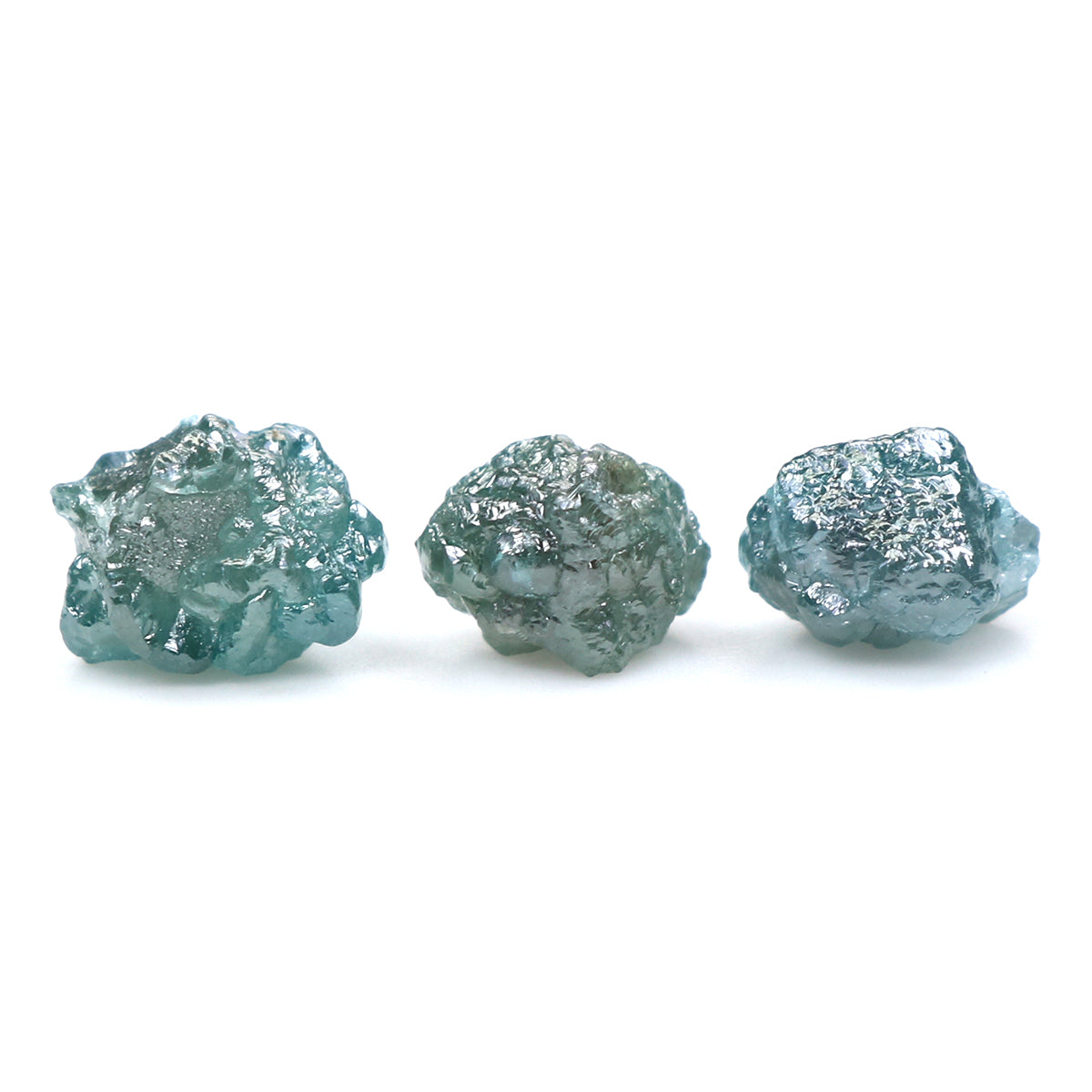 Natural Loose Rough Blue Color Diamond 3.13 CT 4.95 MM Rough Shape Diamond L9319