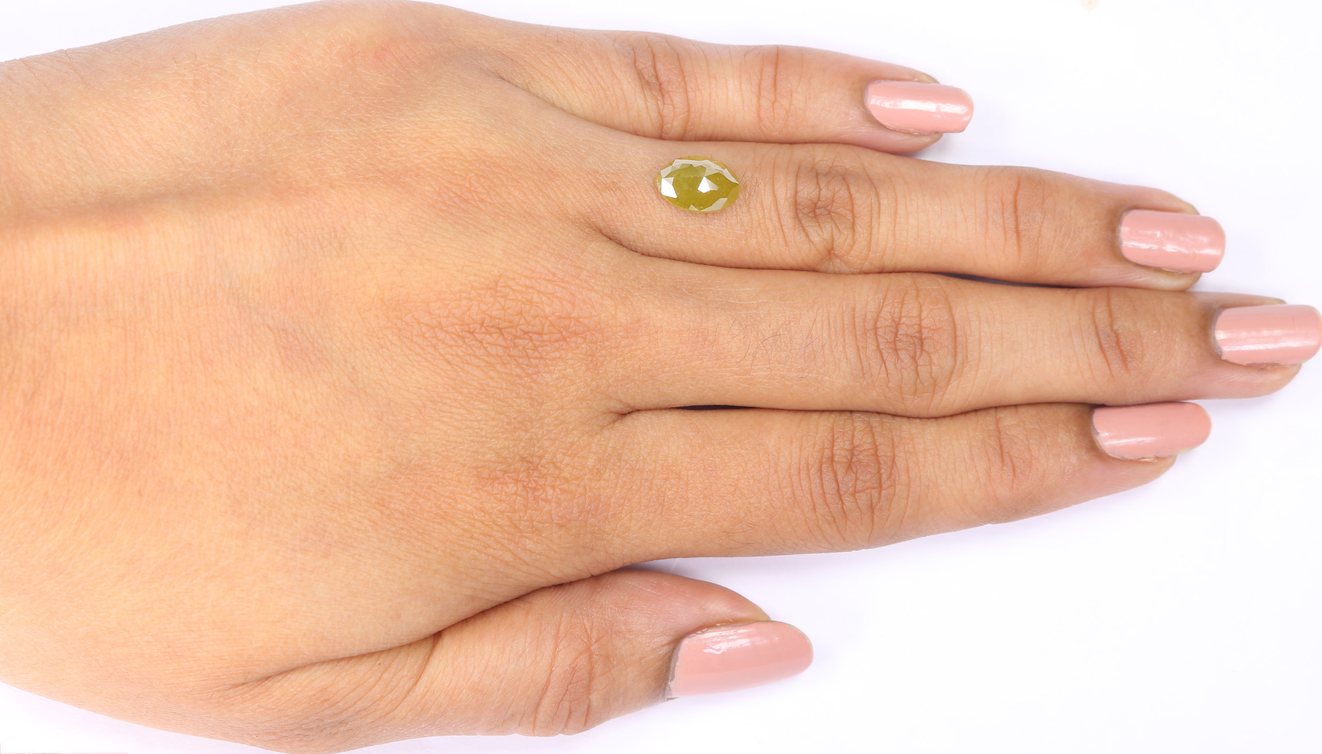 2.04 CT Natural Loose Marquise Diamond Yellow Color Marquise Diamond 9.60 MM Natural Yellow Color Diamond Marquise Rose Cut Diamond QL2127