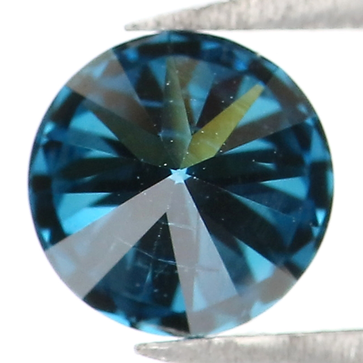 0.43 Ct Natural Loose Round Shape Diamond Blue Color Round Cut Diamond 4.70 MM Natural Loose Blue Diamond Round Brilliant Cut Diamond LQ1834