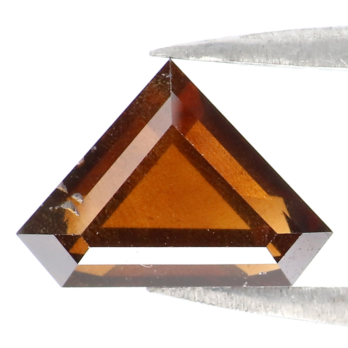 1.70 CT Natural Loose Shield Shape Diamond Brown Color Shield Shape Diamond 6.85 MM Natural Loose Diamond Shield Rose Cut Diamond QL1866