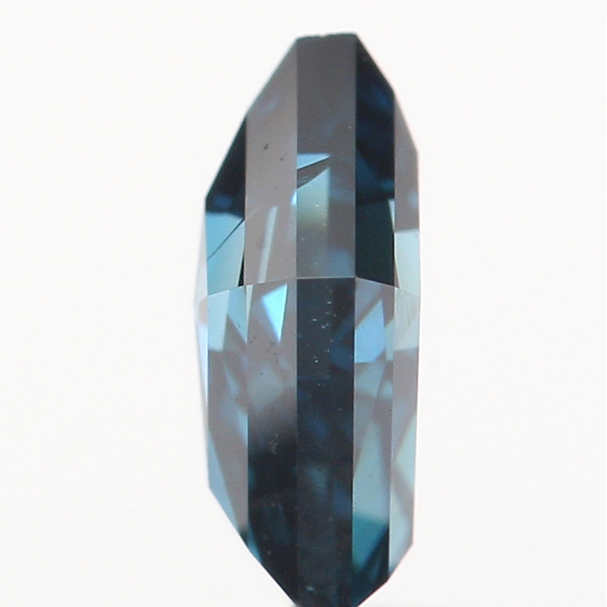 0.25 CT Natural Loose Shield Shape Diamond Blue Color Shield Cut Diamond 5.15 MM Natural Loose Blue Color Shield Rose Cut Diamond KQ2239