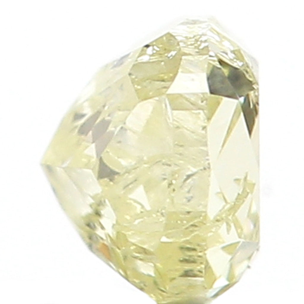 0.13 Ct Natural Loose Diamond, Cushion Diamond, Yellow Diamond, Polished Diamond, Real Diamond, Rustic Diamond, Antique Diamond L5494