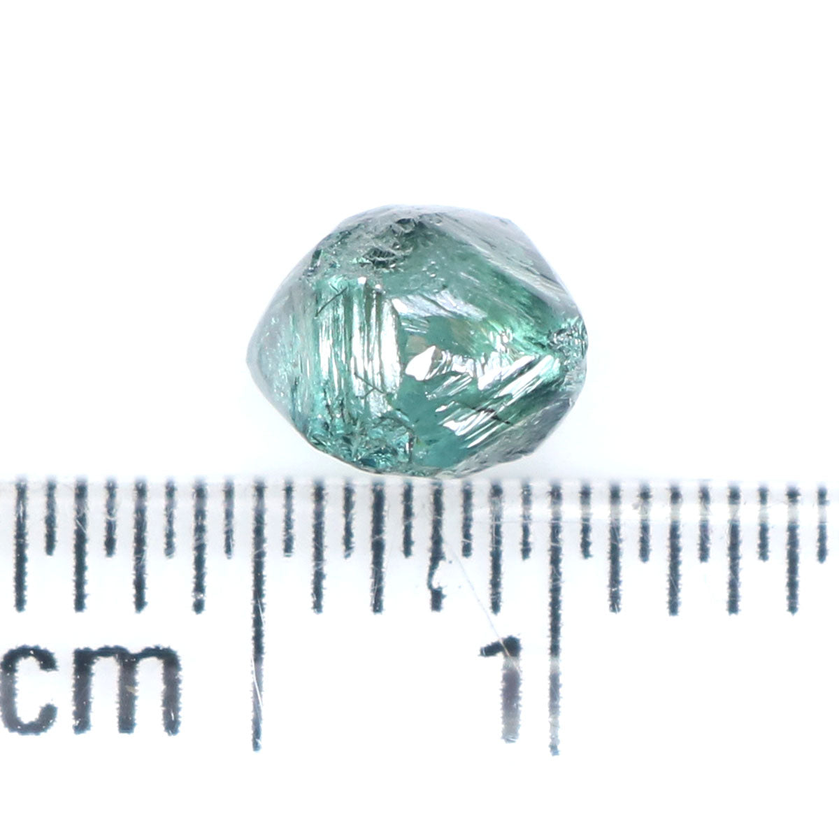 1.01 CT Natural Loose Rough Shape Diamond Blue Color Rough Cut Diamond 5.80 MM Natural Loose Blue Diamond Rough Irregular Cut Diamond QL2323