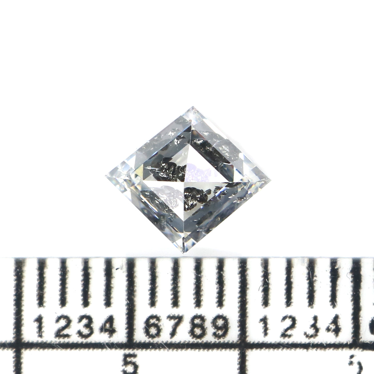 1.07 CT Natural Loose Kite Shape Diamond White - F Color Kite Cut Diamond 7.45 MM Natural Diamond White - F Kite Rose Cut Diamond QL2677