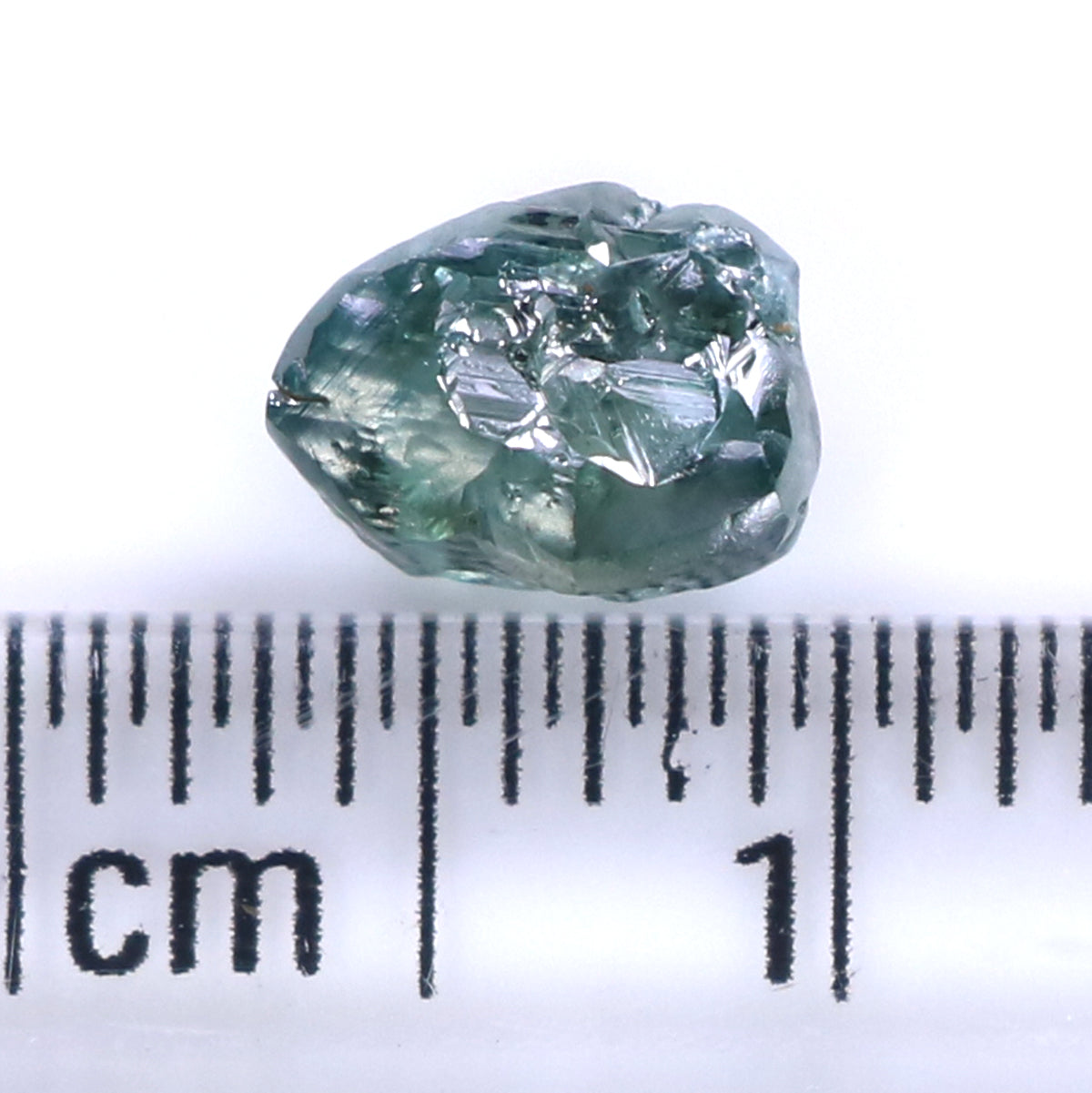 1.04 CT Natural Loose Rough Shape Diamond Blue Color Rough Cut Diamond 6.60 MM Natural Loose Blue Diamond Rough Irregular Cut Diamond L2256