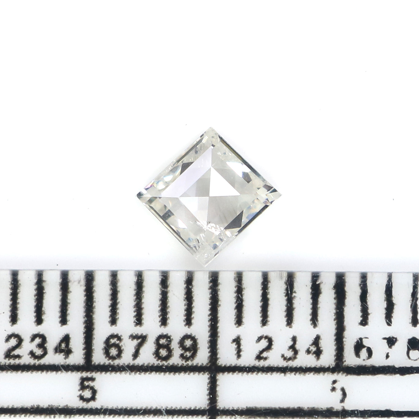 0.40 CT Natural Loose Kite Shape Diamond White - G Color Kite Cut Diamond 5.90 MM Natural Diamond White - G Kite Rose Cut Diamond QL2680