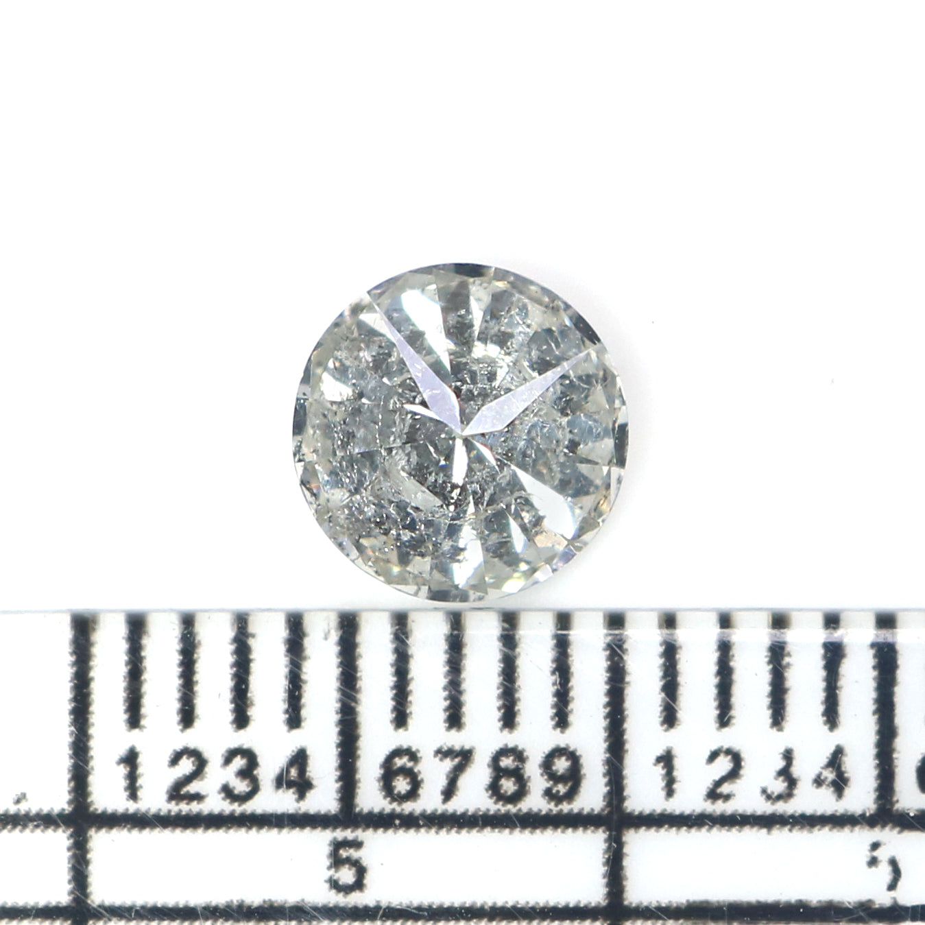 Natural Loose Round Brilliant Cut Diamond White - G Color 1.18 CT 6.37 MM Round Shape Brilliant Cut Diamond KDL2603