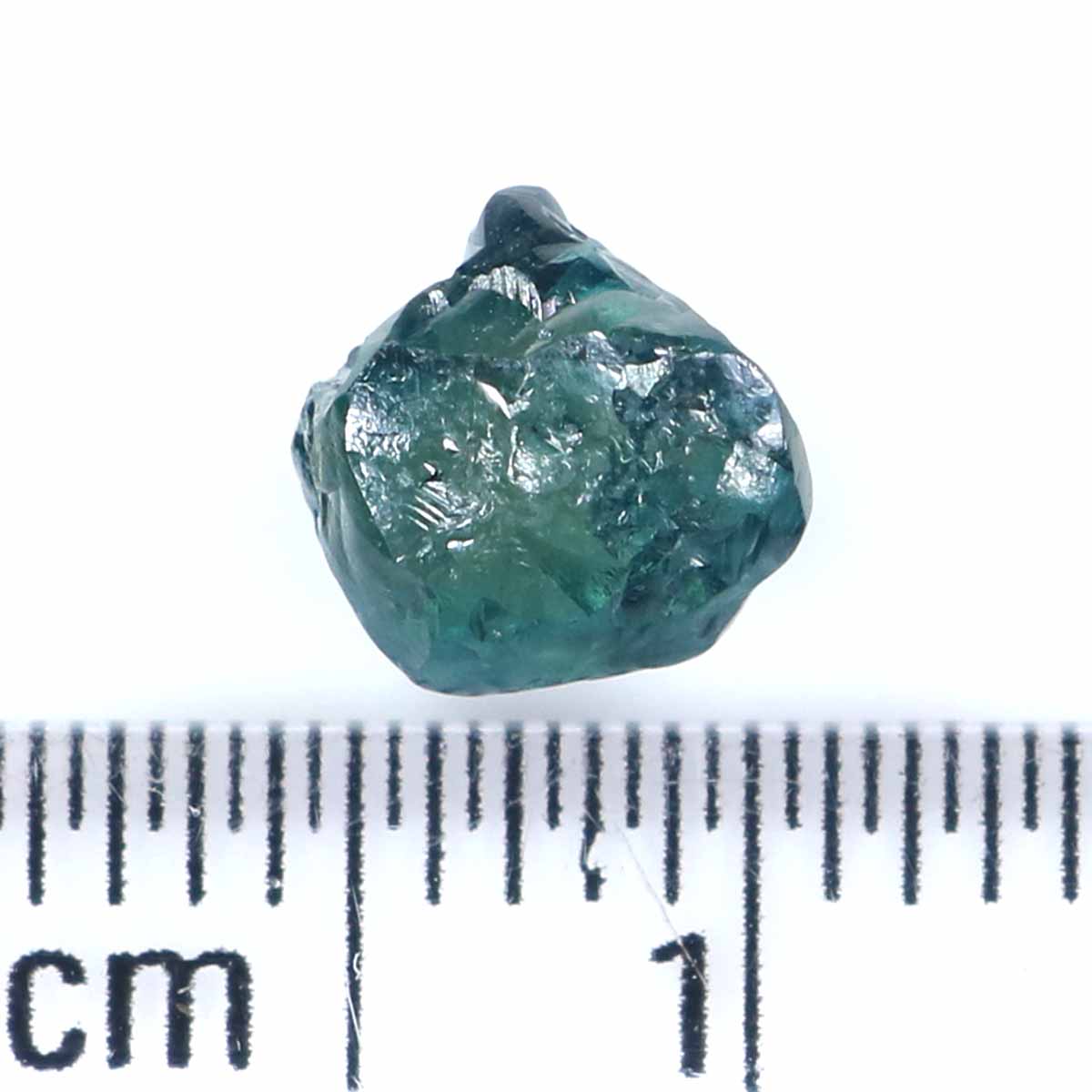 1.48 CT Natural Loose Rough Shape Diamond Blue Color Rough Cut Diamond 6.85 MM Natural Loose Blue Color Rough Irregular Cut Diamond QL2348