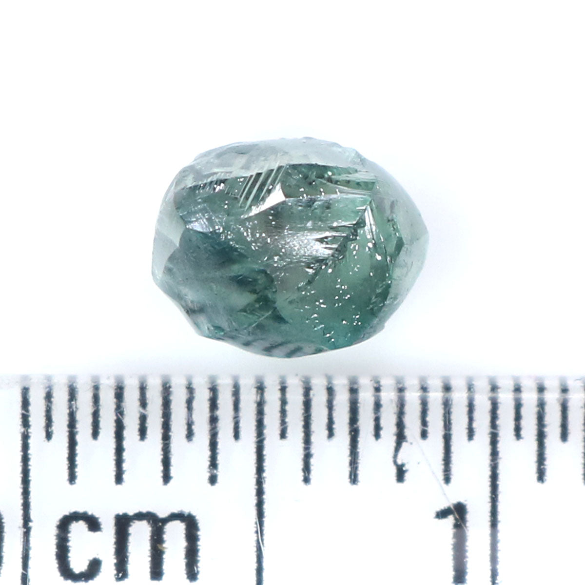 1.12 CT Natural Loose Rough Shape Diamond Blue Color Rough Cut Diamond 6.10 MM Natural Loose Blue Color Rough Irregular Cut Diamond QL2319