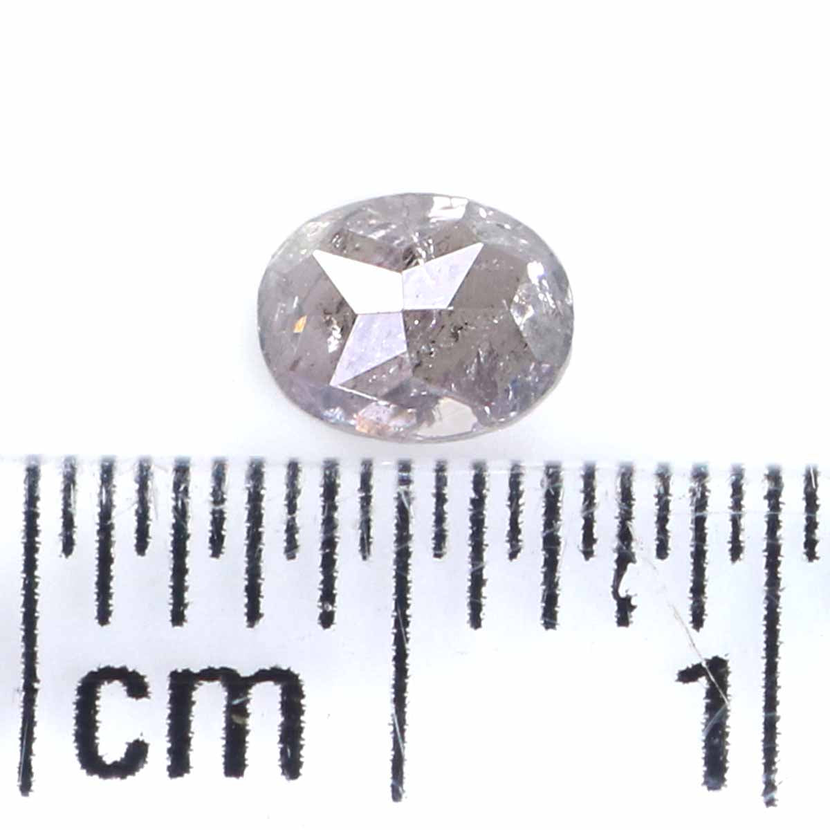Natural Loose Oval Pink Color Diamond 0.29 CT 4.25 MM Oval Rose Cut Shape Diamond L6377