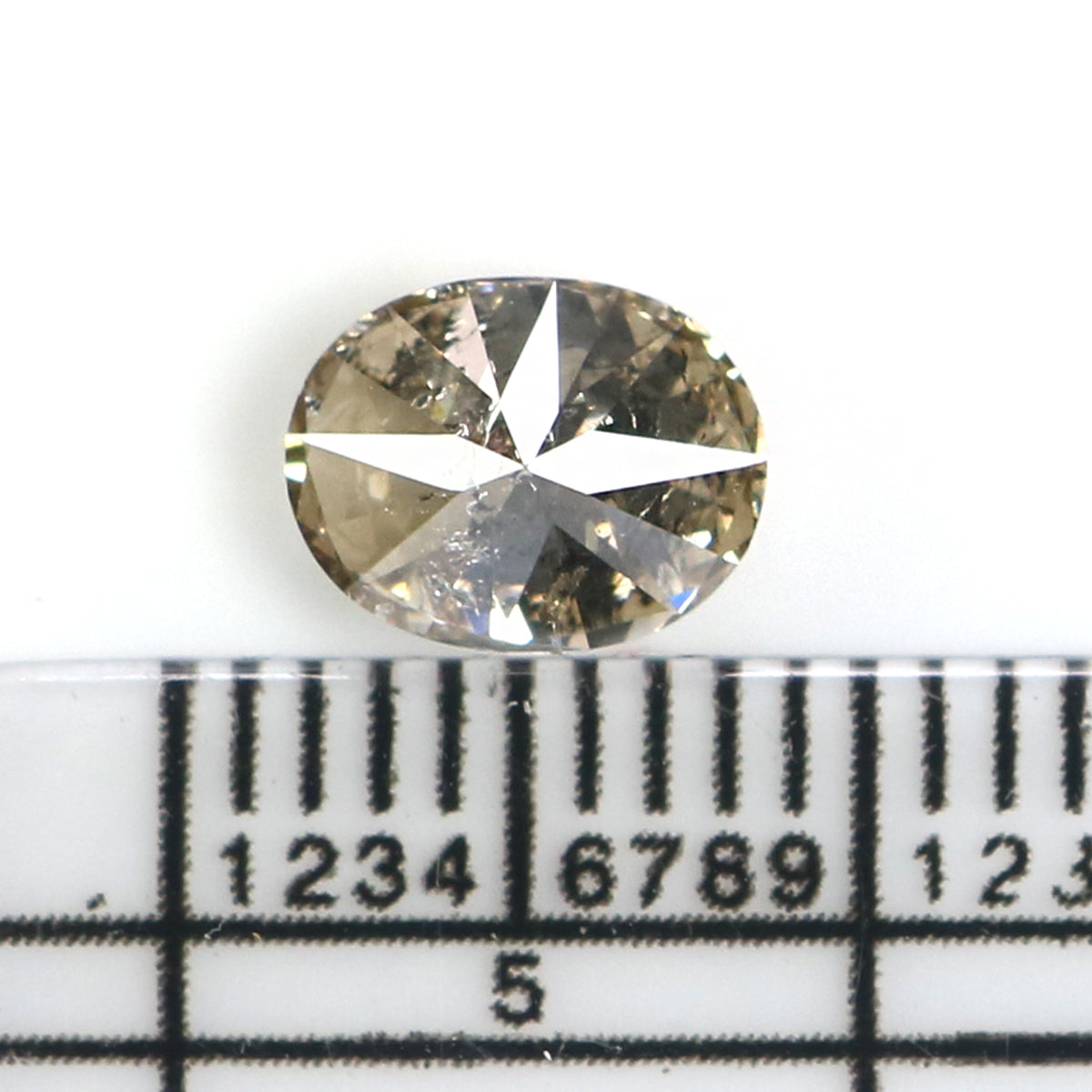 1.12 CT Natural Loose Oval Shape Diamond White - J Color Oval Diamond 7.00 MM Natural Loose White Diamond Oval Brilliant Cut Diamond QL2607