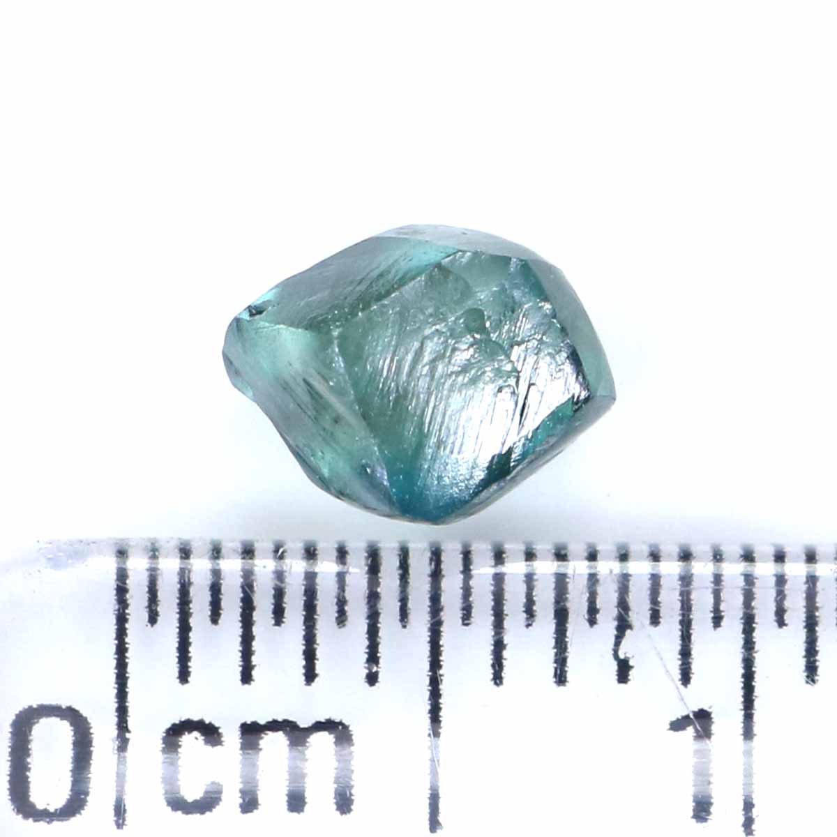 1.05 CT Natural Loose Rough Shape Diamond Blue Color Rough Cut Diamond 6.30 MM Natural Loose Blue Diamond Rough Irregular Cut Diamond QL2344