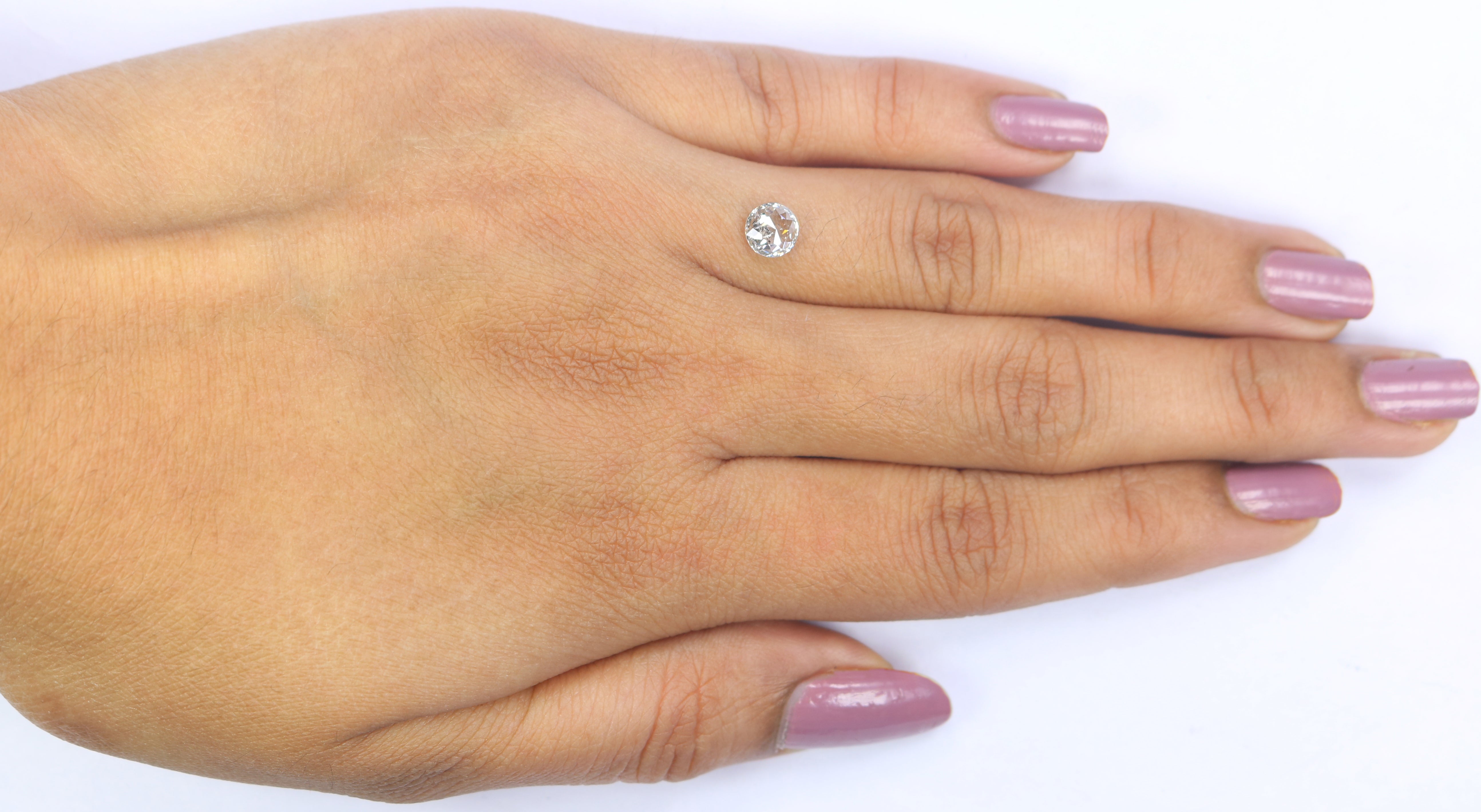 0.63 CT Natural Loose Round Rose Cut Diamond White - G Rose Cut Diamond 5.40 MM Natural Loose White -G Diamond Round Rose Cut Diamond QL2684