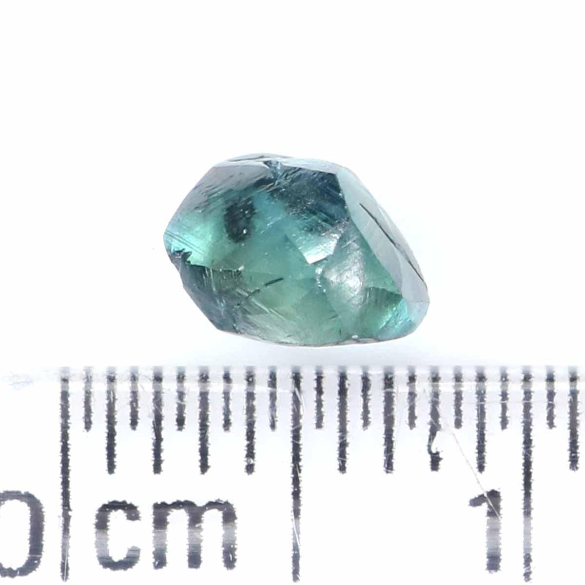 0.99 CT Natural Loose Rough Shape Diamond Blue Color Rough Cut Diamond 5.85 MM Natural Loose Blue Diamond Rough Irregular Cut Diamond QL2361