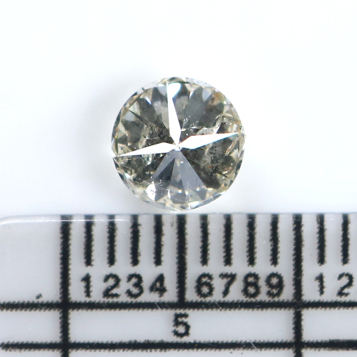 0.90 Ct Natural Loose Round Shape Diamond White - G Color Round Cut Diamond 5.80 MM Natural Loose Diamond Round Brilliant Cut Diamond QL2655