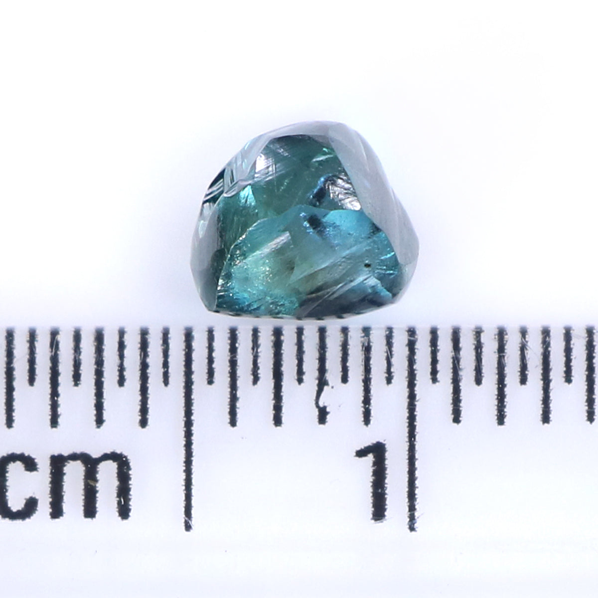 0.95 CT Natural Loose Rough Shape Diamond Blue Color Rough Cut Diamond 5.10 MM Natural Loose Blue Diamond Rough Irregular Cut Diamond QL2231